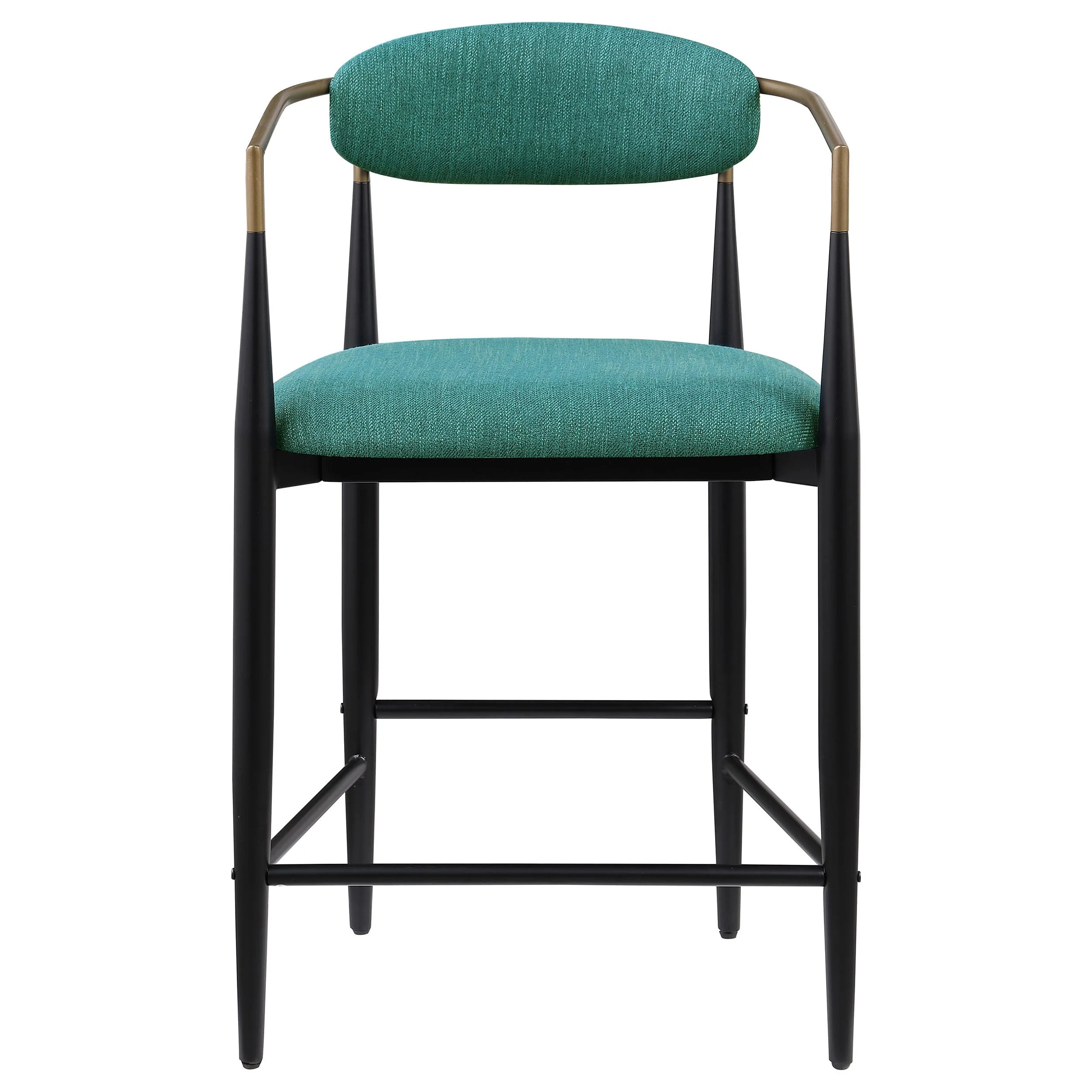 Coaster Furniture Tina 121185 Fabric Upholstered Counter Chair - Green - Image 2