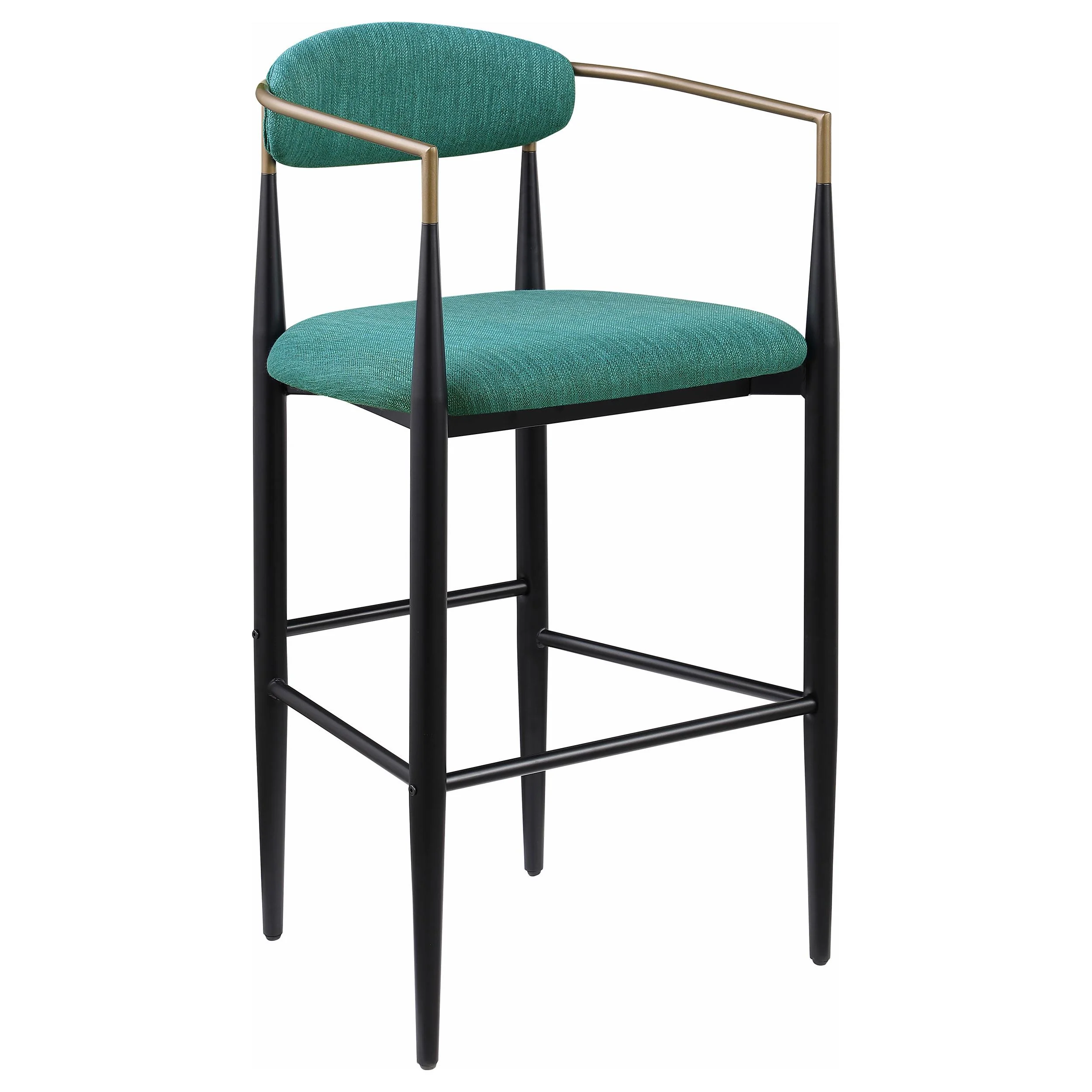 Coaster Furniture Tina 121188 Fabric Upholstered Bar Chair - Green - Image 1
