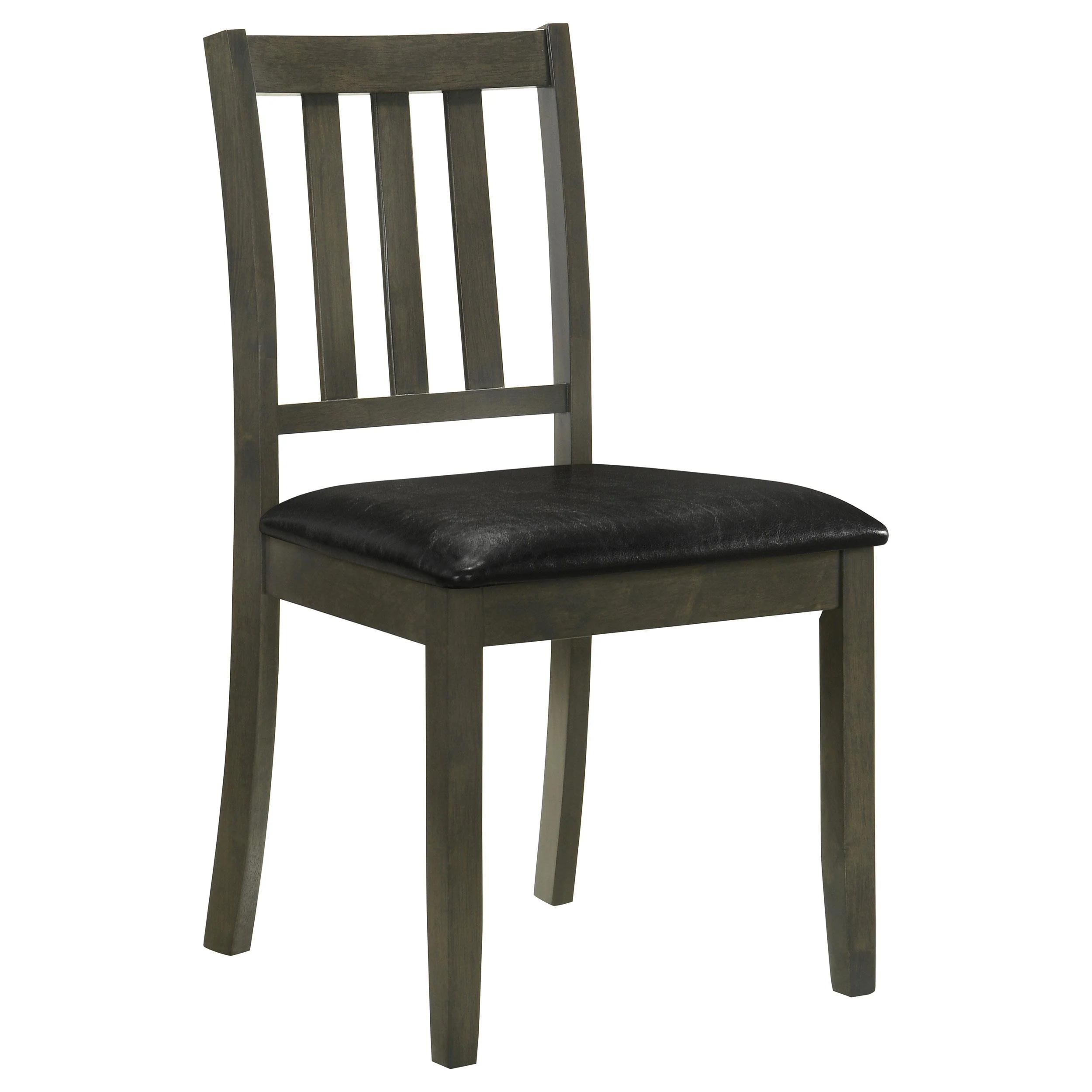 Coaster Furniture Parkwood 150410 5-piece Square Dining Table Set - Charcoal - Image 3