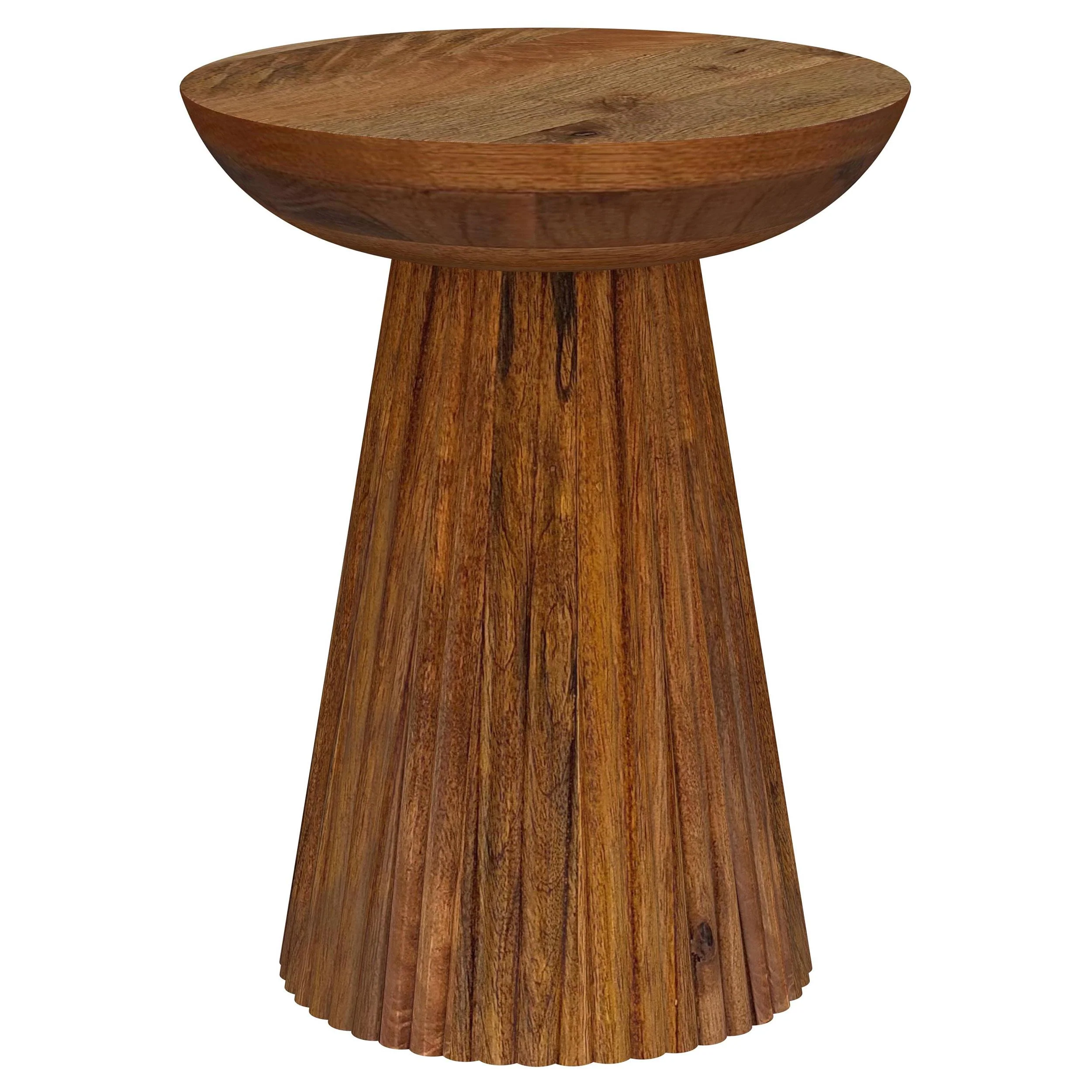 Coaster Furniture Aureo 931155 Round Solid Wood Accent Side Table – Wild Honey
