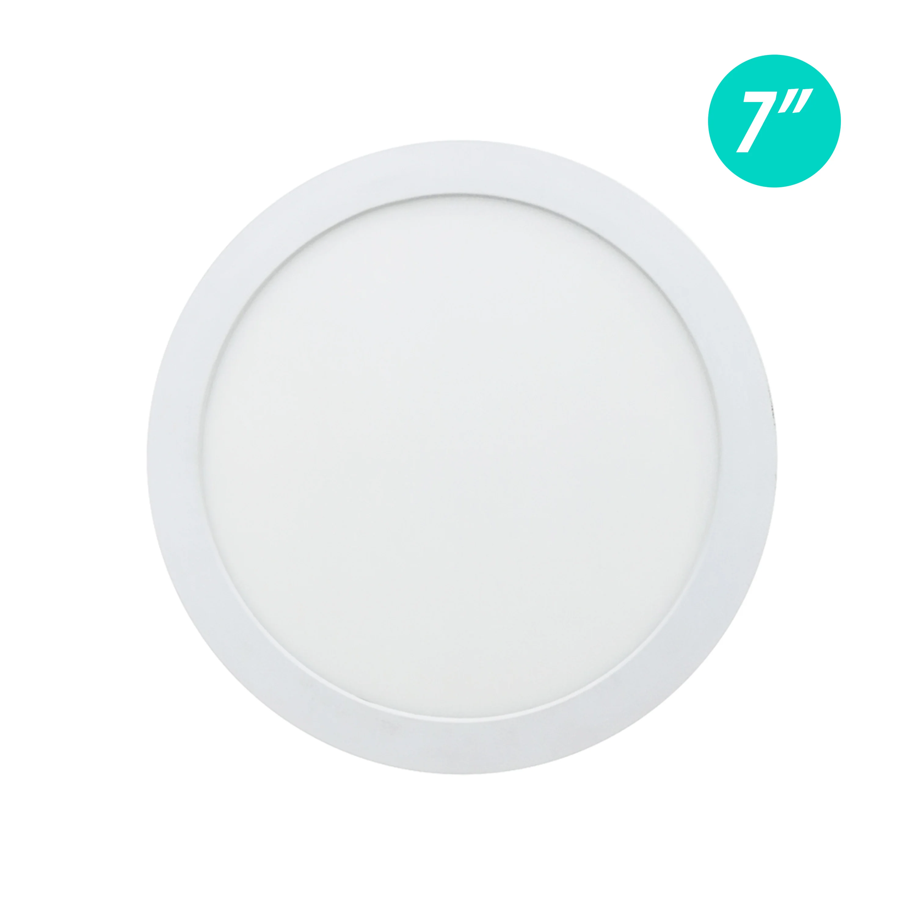 7″ 15W LED Surface Mount Round Ceiling Light – Color Selectable 5CCT – 1200 Lumens – ETL Listed #491