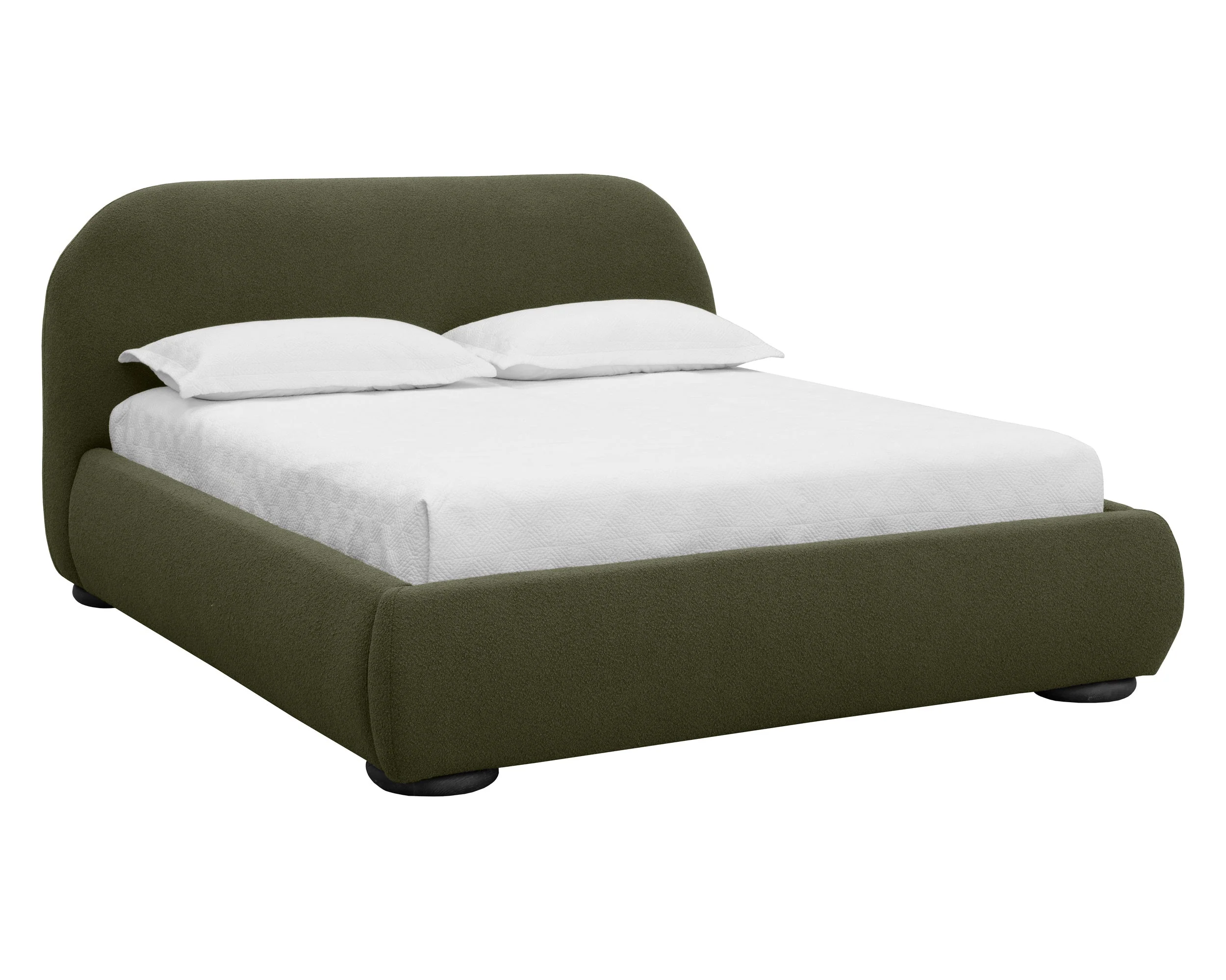 Marin Bed – King – Copenhagen Olive