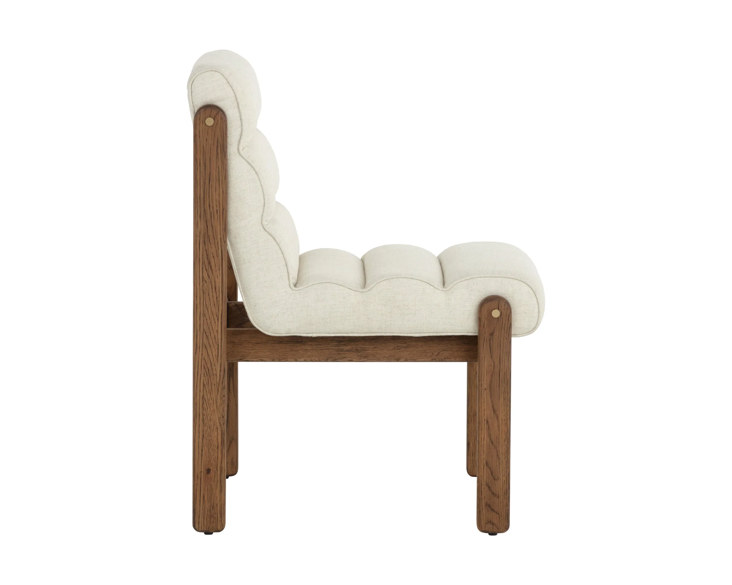 Bertie Dining Chair - Geralt Linen - Image 3