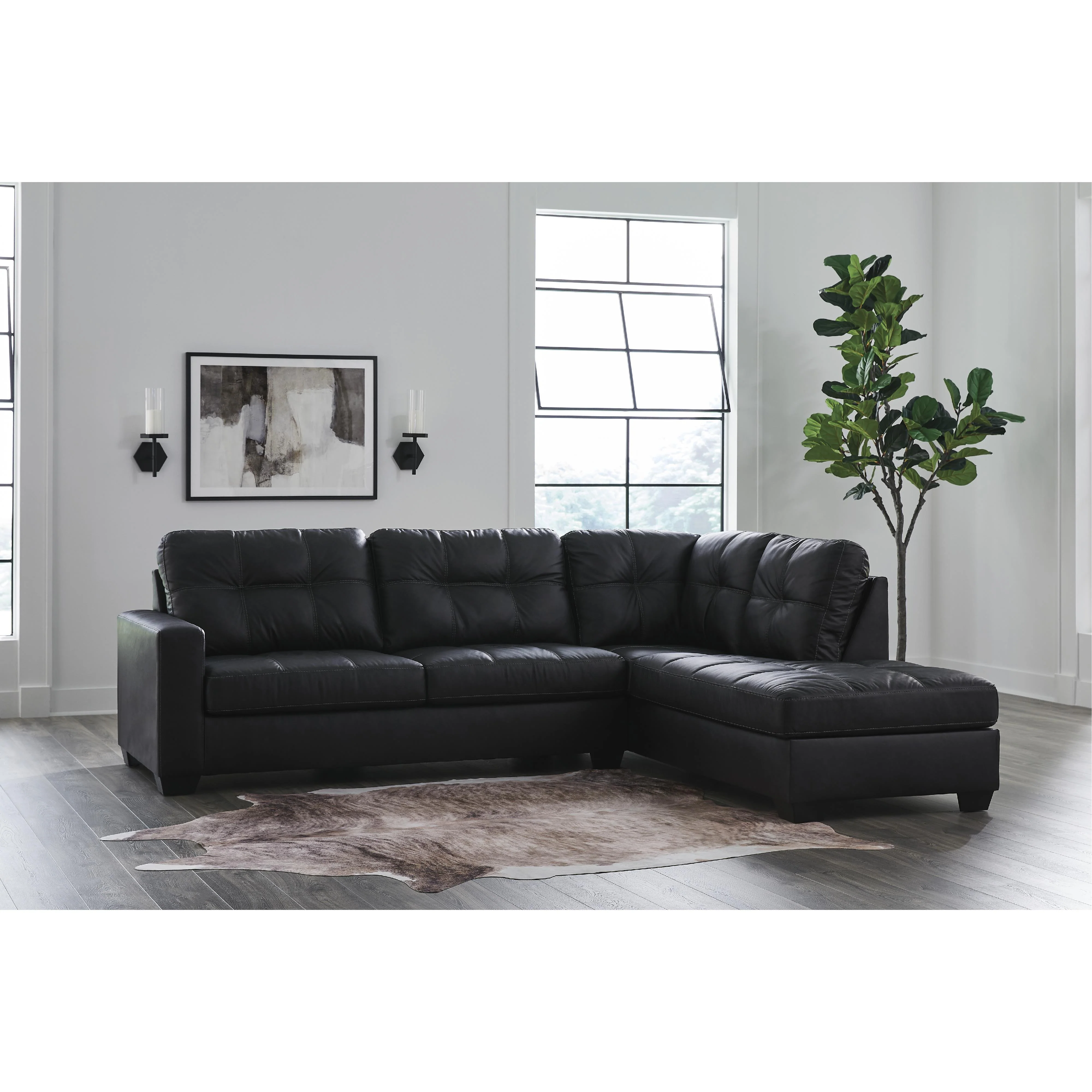 Benchcraft Barlin Mills 17004S2 2 pc Sectional with Chaise - Image 2