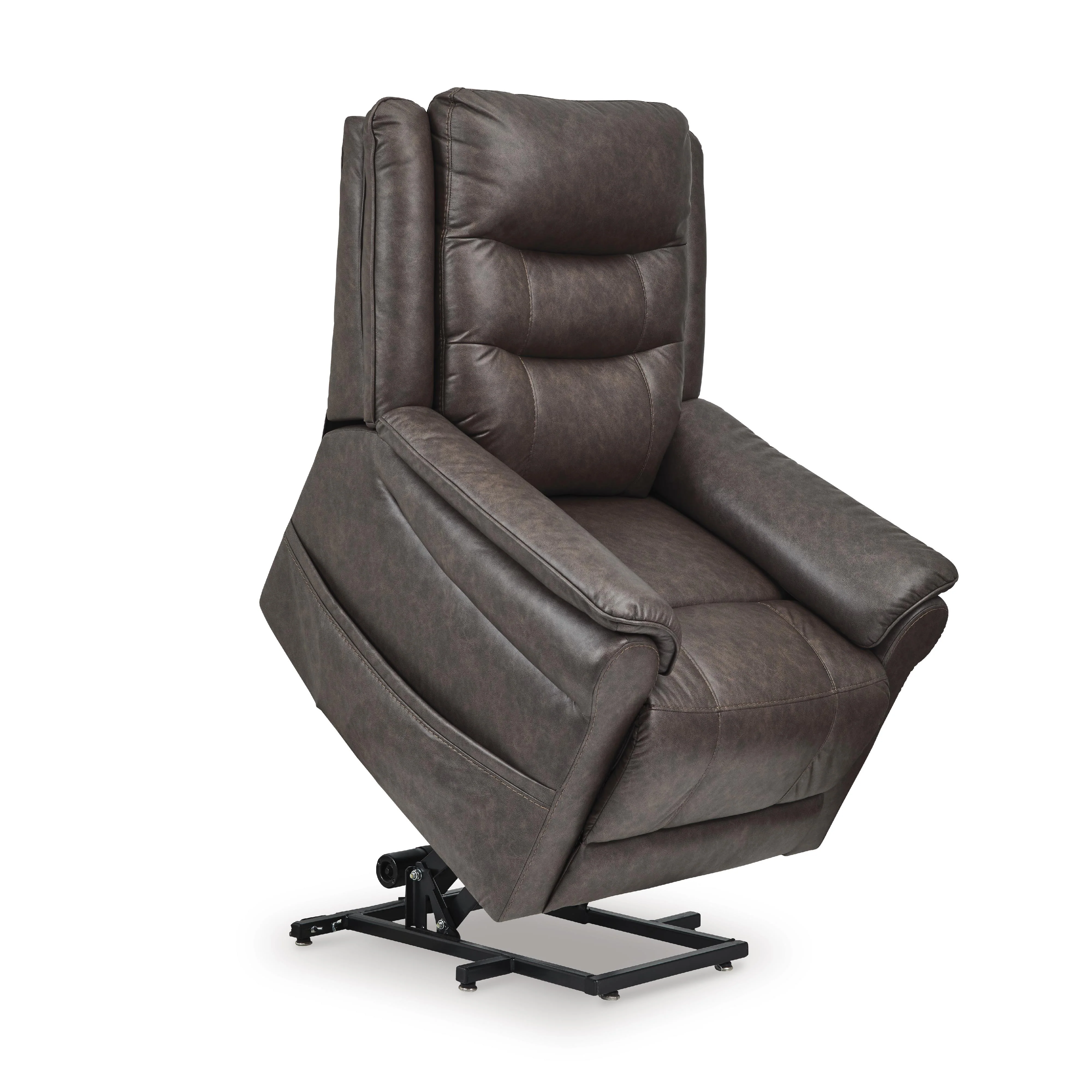 Signature Design by Ashley Oatman 1800412 Power Lift Recliner - Image 3