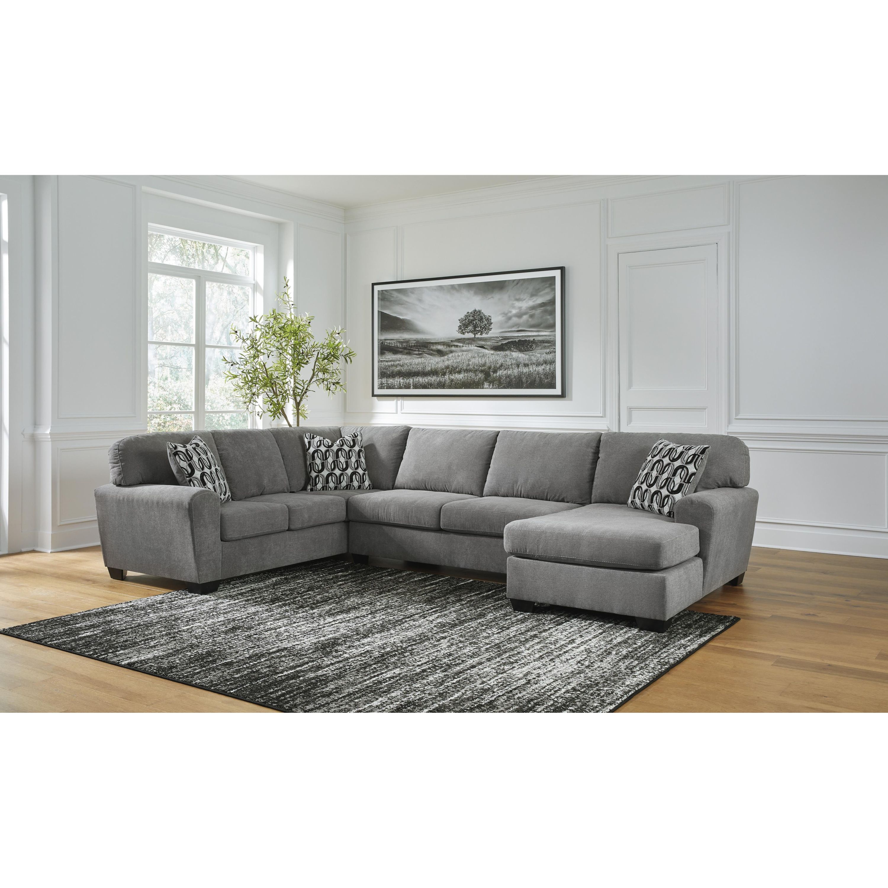 Benchcraft Birkdale Court 32402S2 3 pc Sectional with Chaise - Image 2