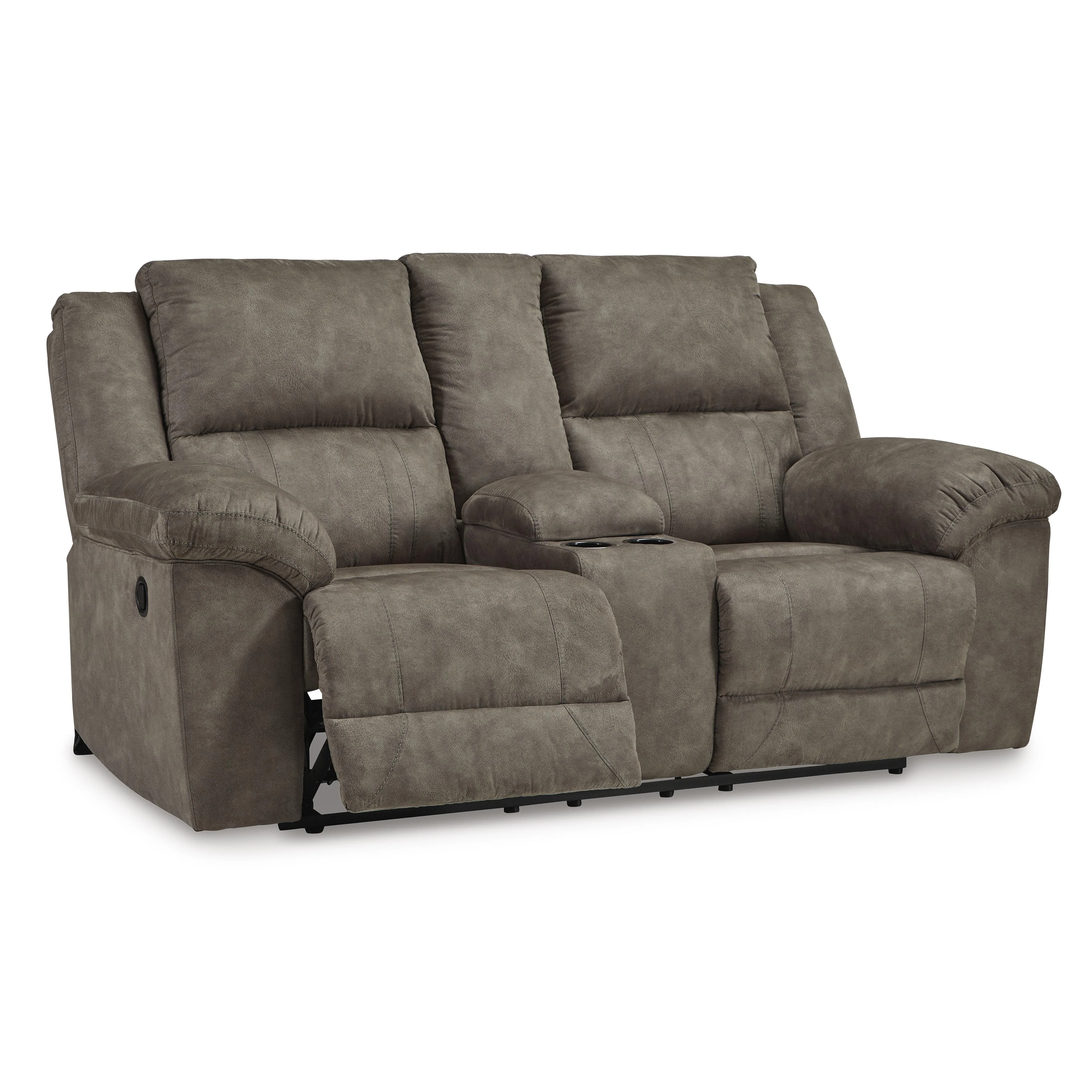 Signature Design by Ashley Laresview 3720394 Double Reclining Loveseat with Console - Image 2