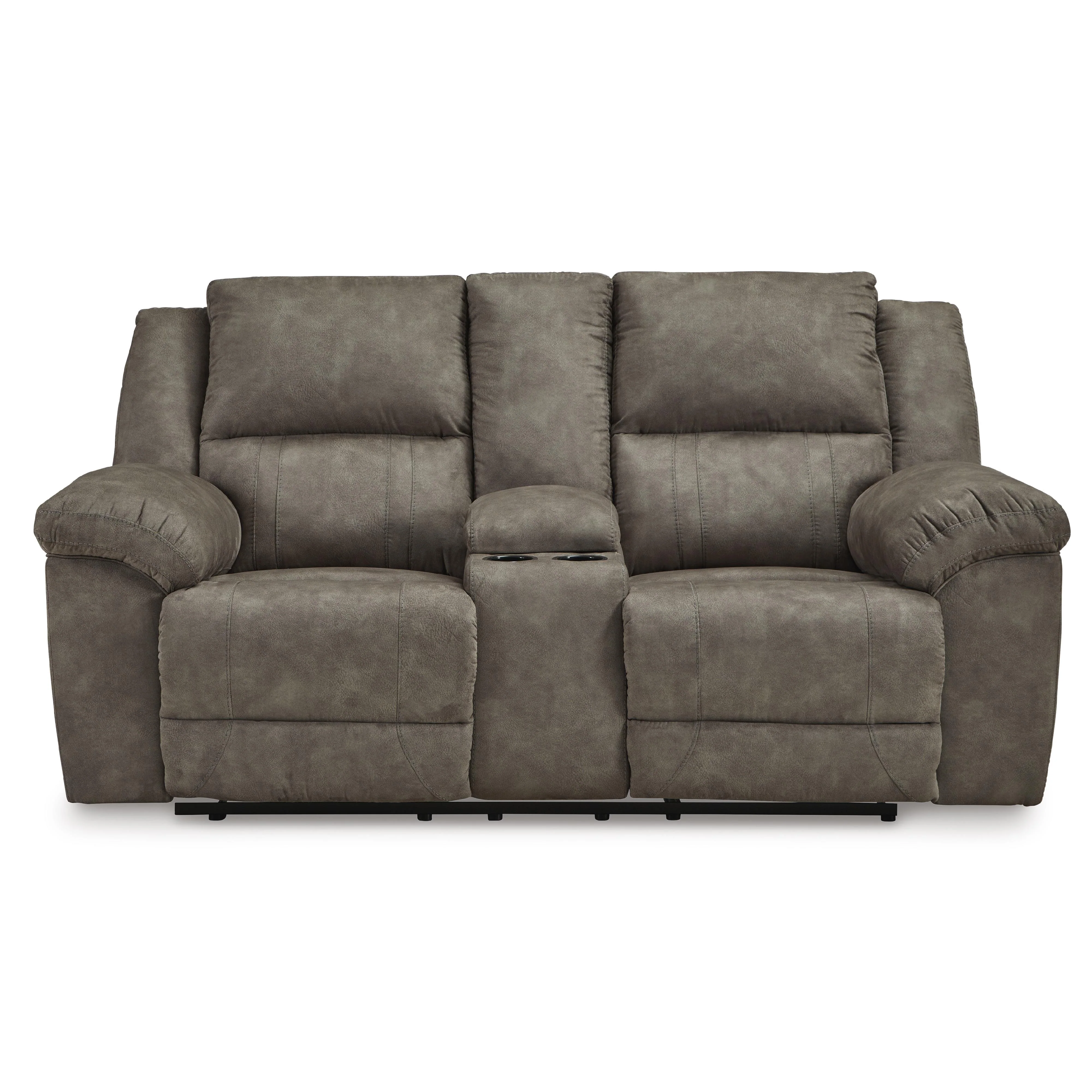 Signature Design by Ashley Laresview 3720394 Double Reclining Loveseat with Console - Image 3