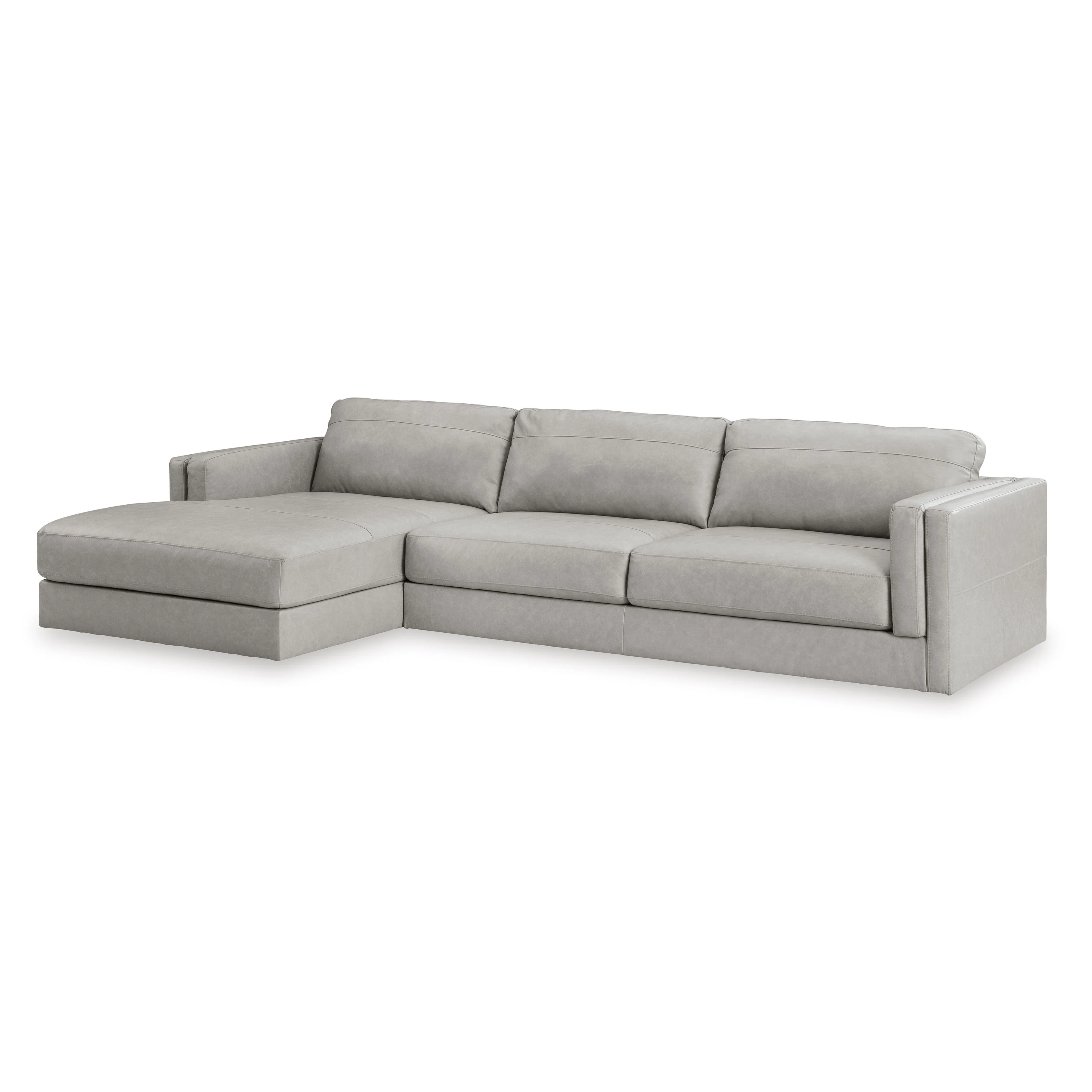Signature Design by Ashley Amiata 57404S1 2 pc Sectional with Chaise - Image 1