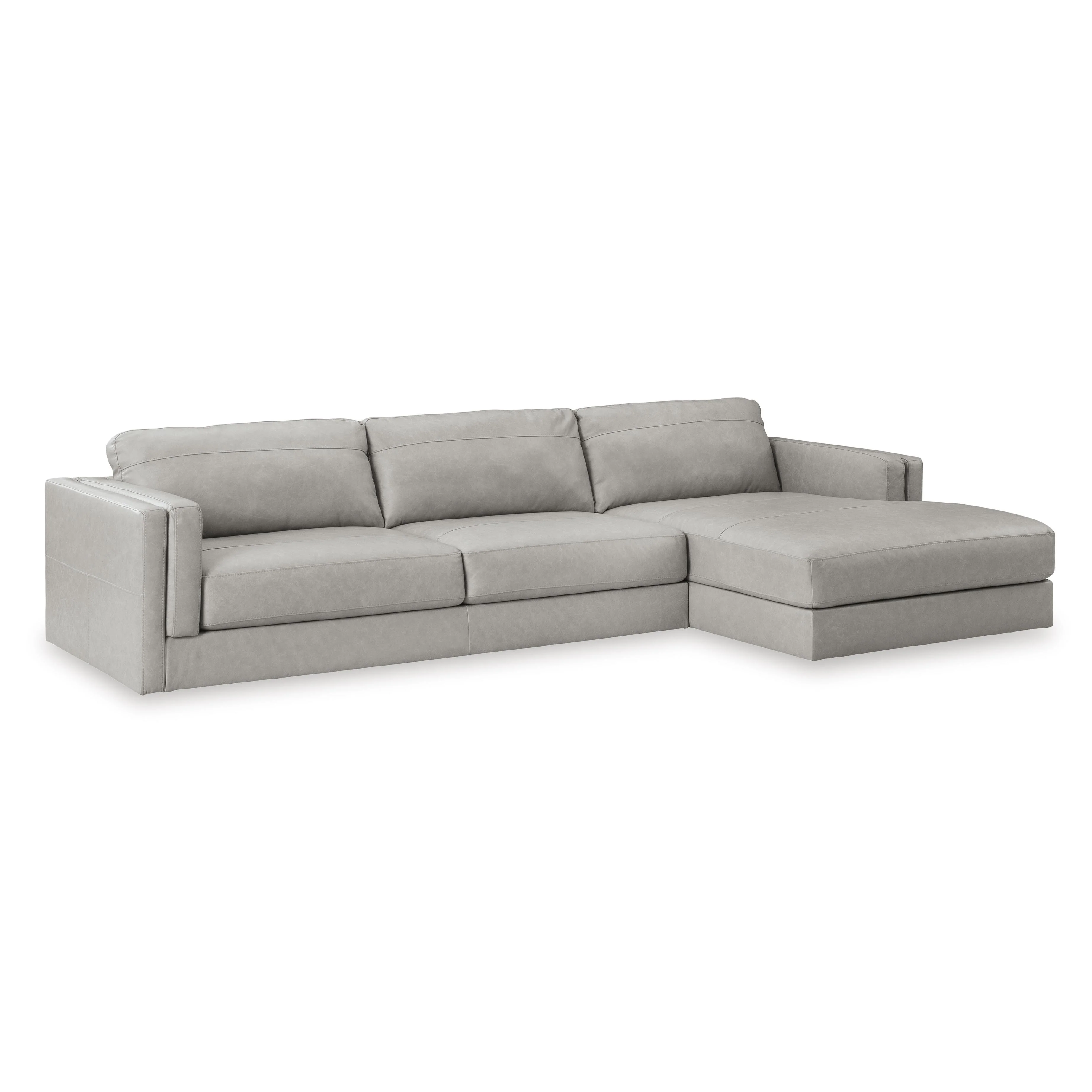 Signature Design by Ashley Amiata 57404S2 2 pc Sectional with Chaise - Image 1
