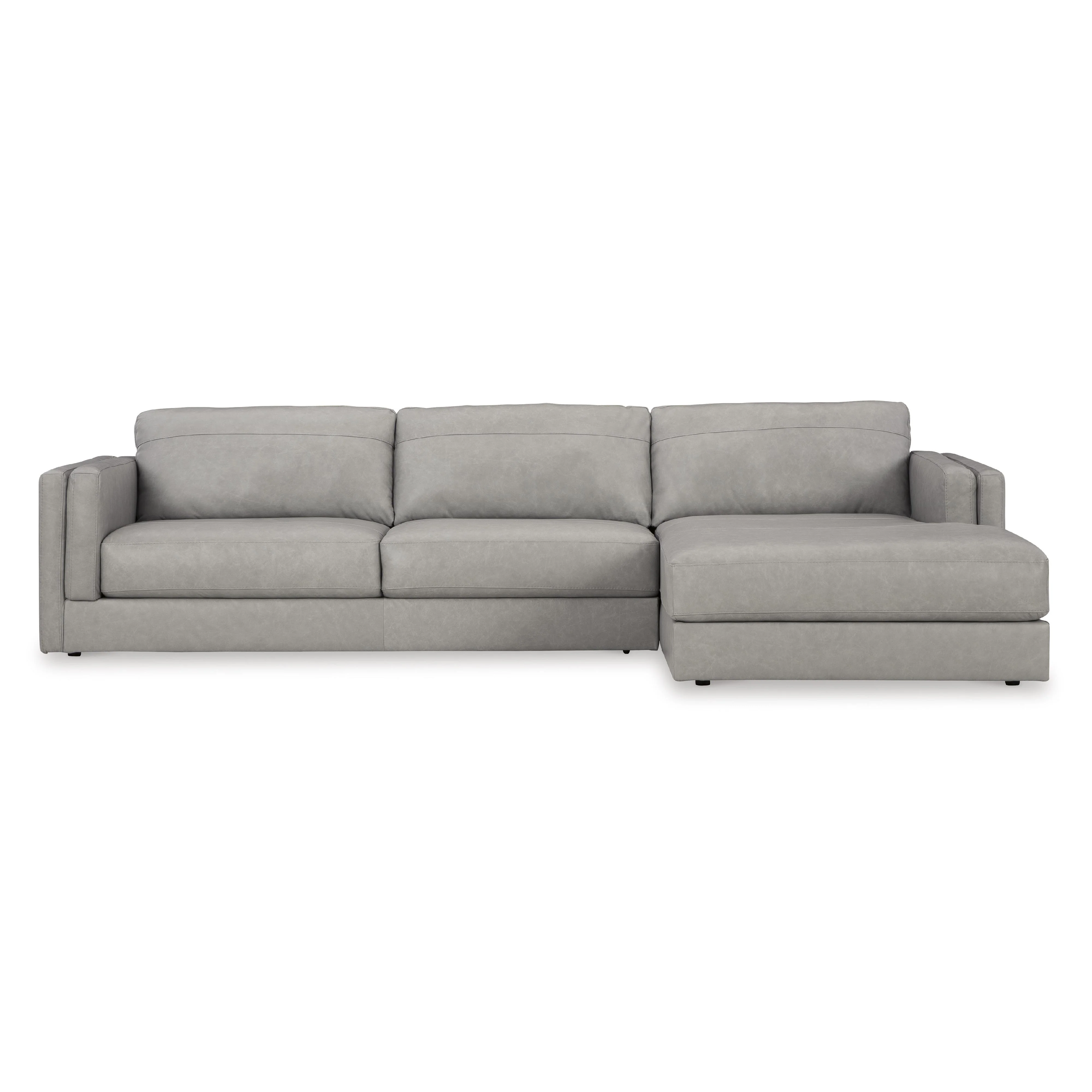 Signature Design by Ashley Amiata 57404S2 2 pc Sectional with Chaise - Image 2