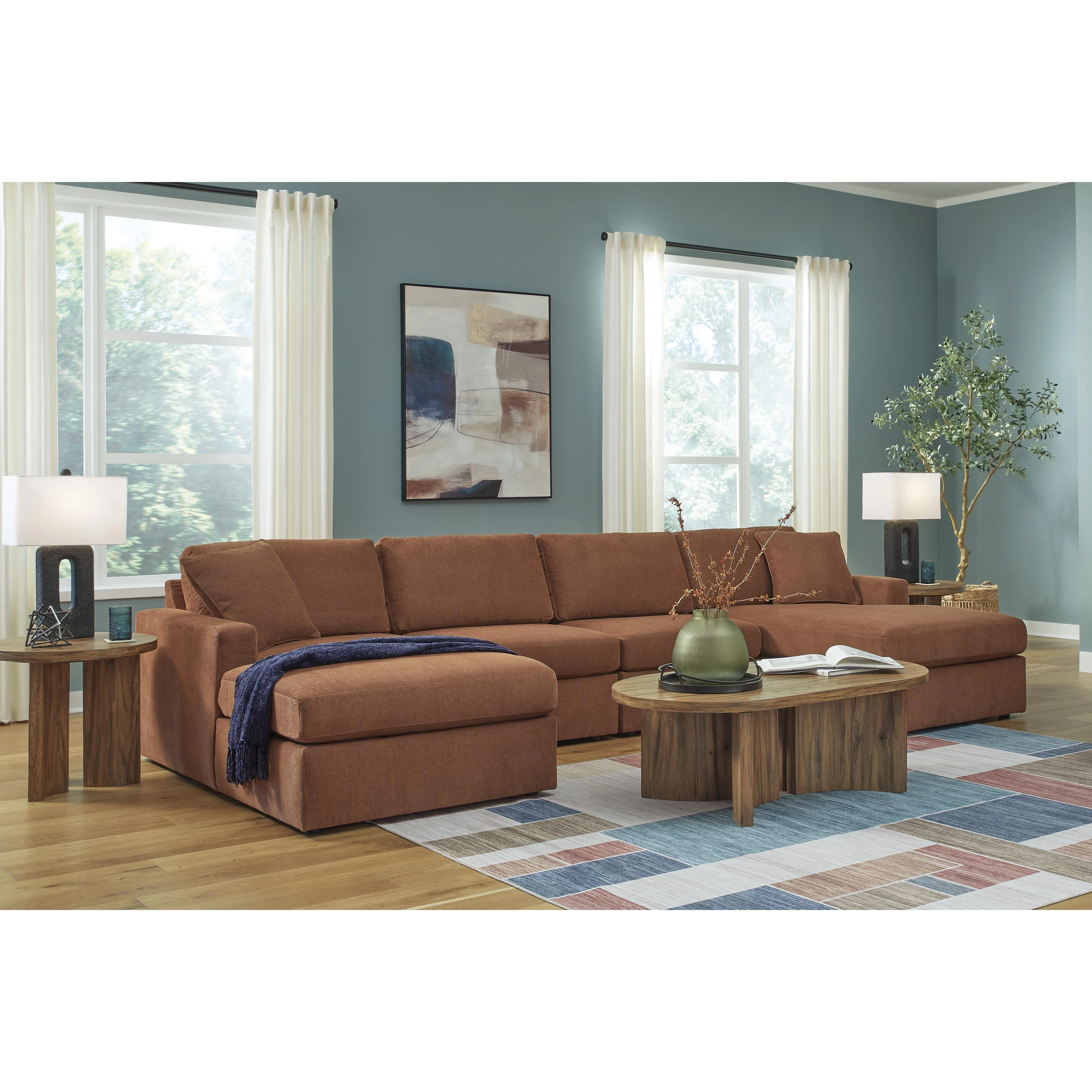 Signature Design by Ashley Modmax 92102S19 4 pc Pit Sectional - Image 2