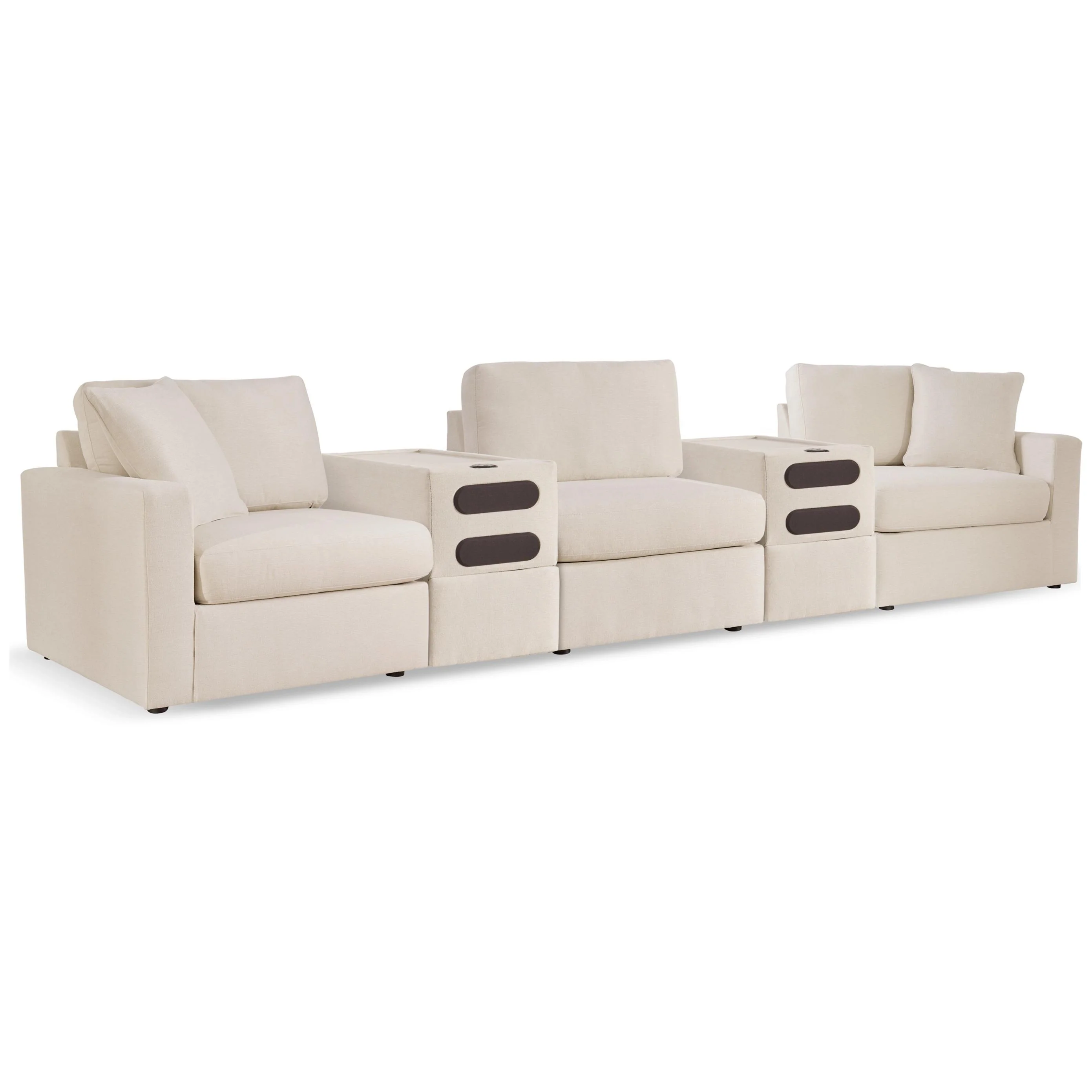 Signature Design by Ashley Modmax 92103S15 5 pc Sectional with Audio System - Image 1