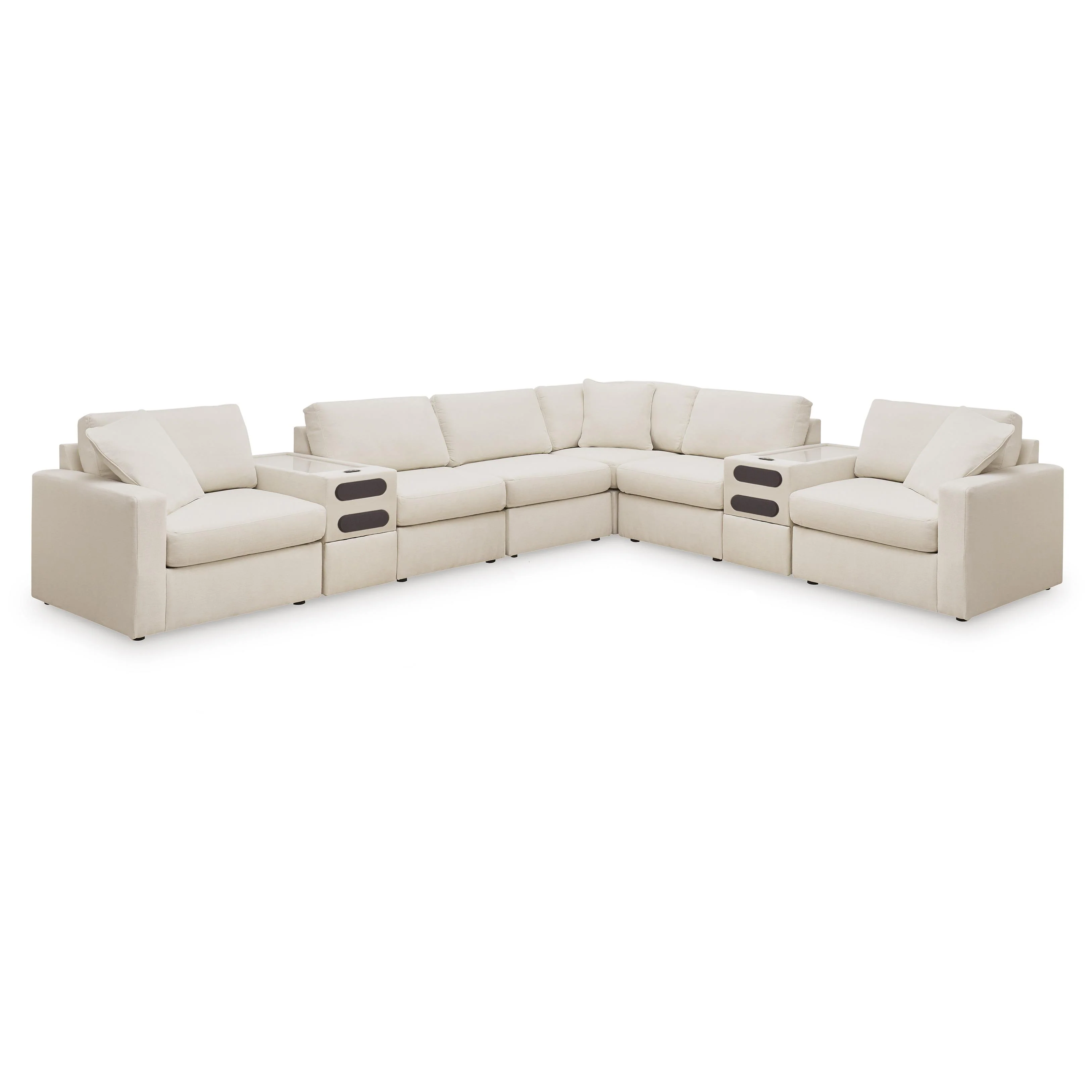 Signature Design by Ashley Modmax 92103S16 8 pc Sectional with Audio System - Image 1