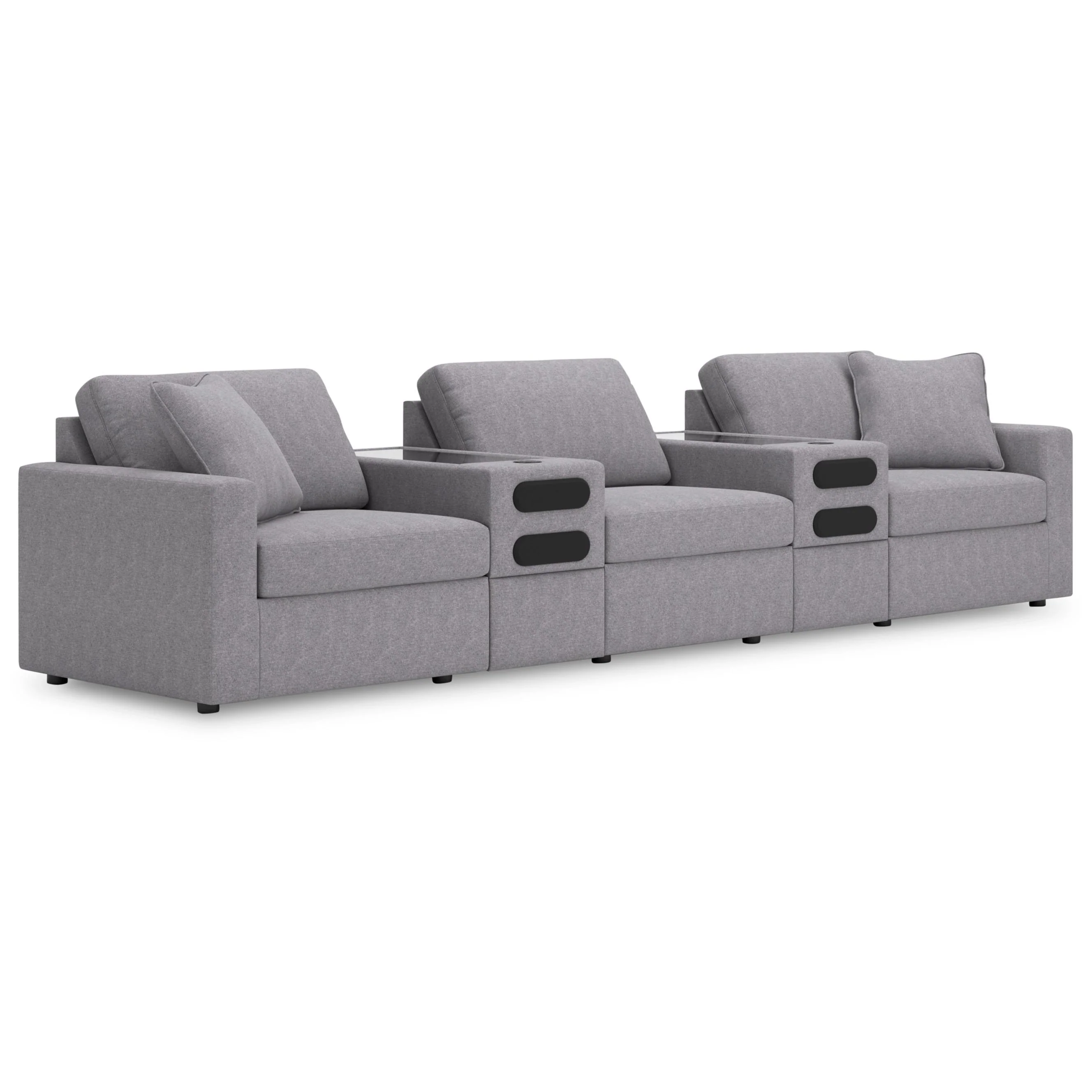 Signature Design by Ashley Modmax 92104S15 5 pc Sectional with Audio System - Image 1