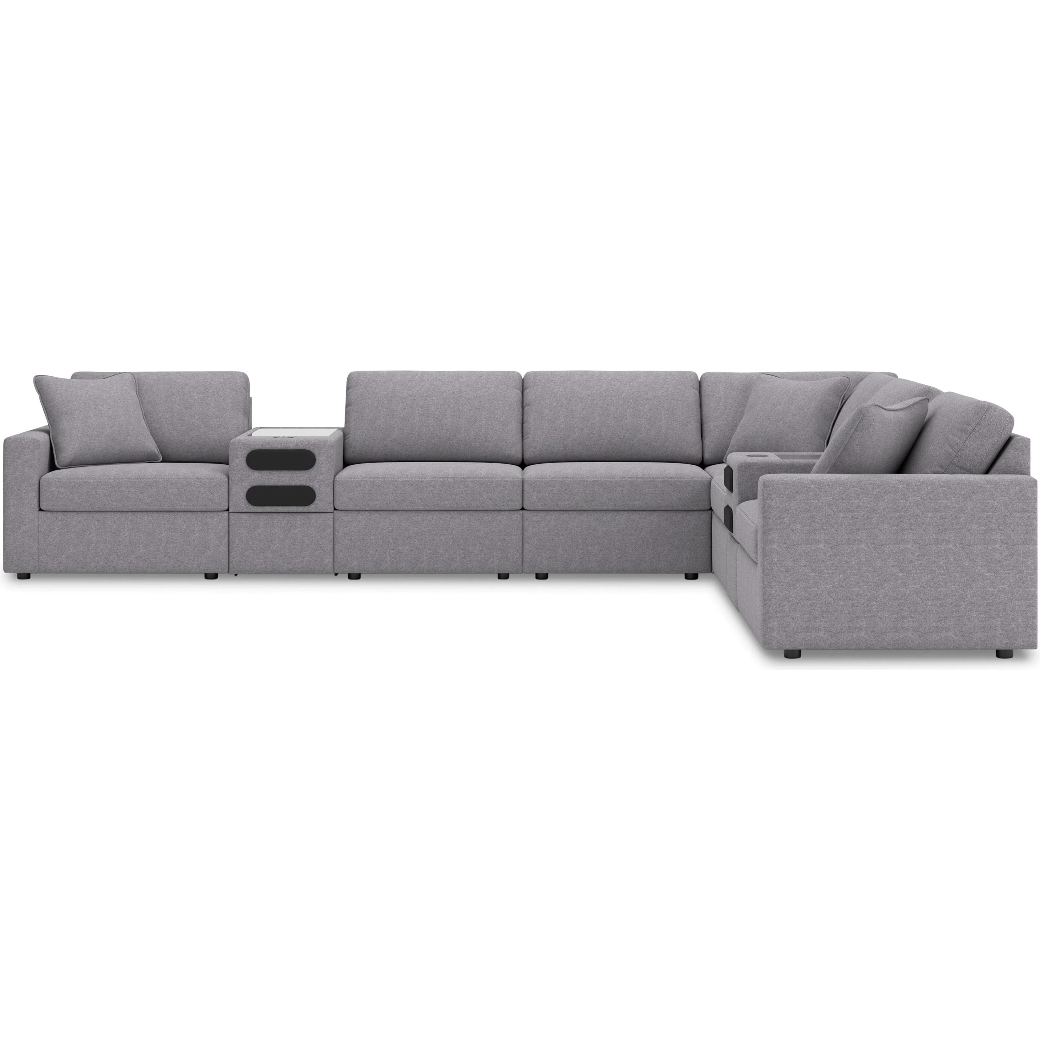 Signature Design by Ashley Modmax 92104S16 8 pc Sectional with Audio System - Image 2