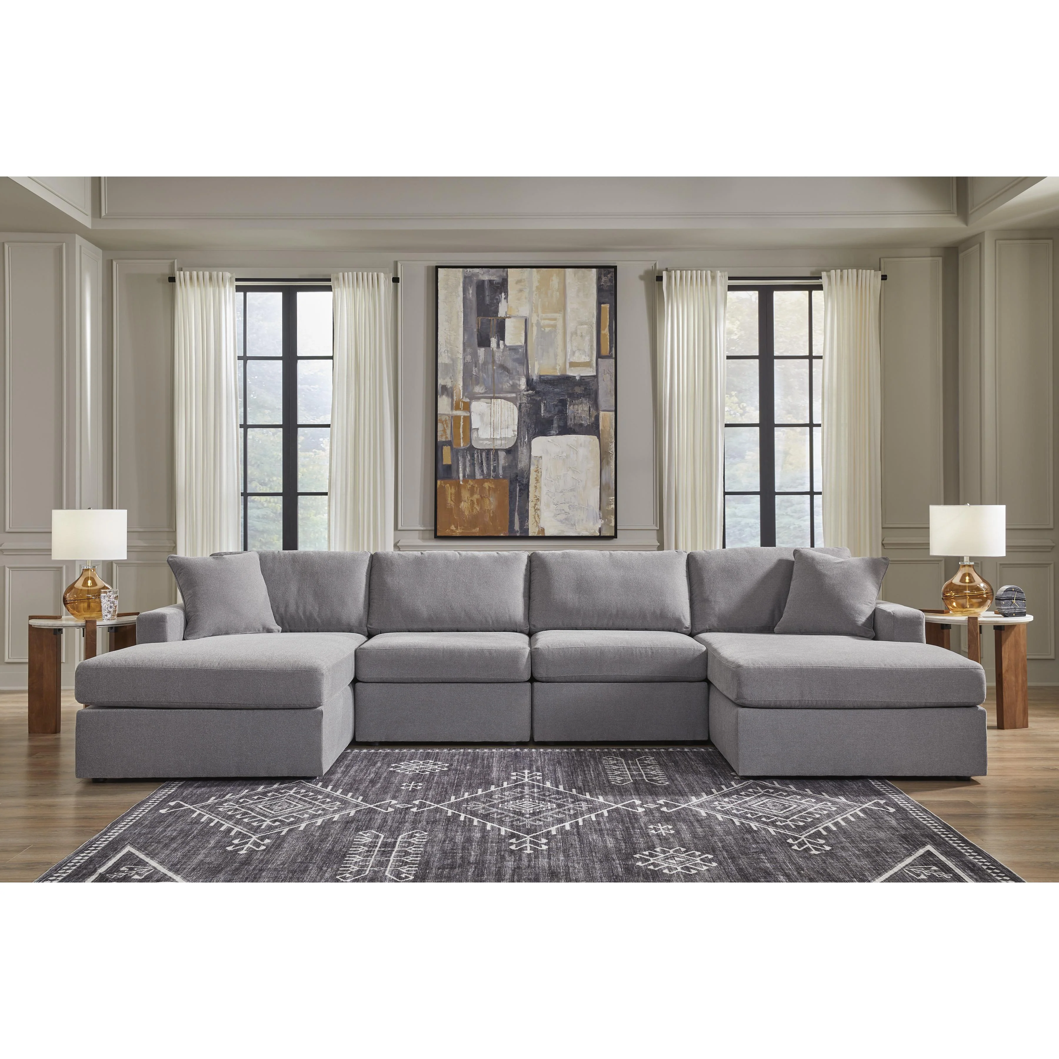 Signature Design by Ashley Modmax 92104S19 4 pc Pit Sectional - Image 2