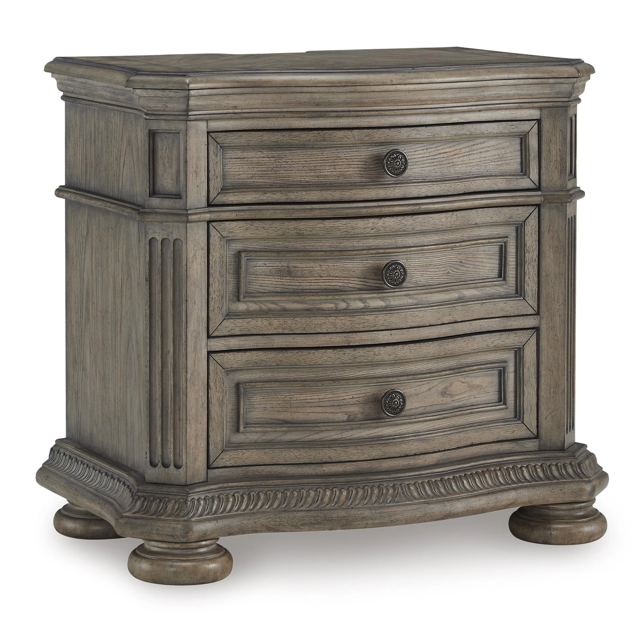 Signature Design by Ashley Ardenfield B944-93 Three Drawer Night Stand - Image 1