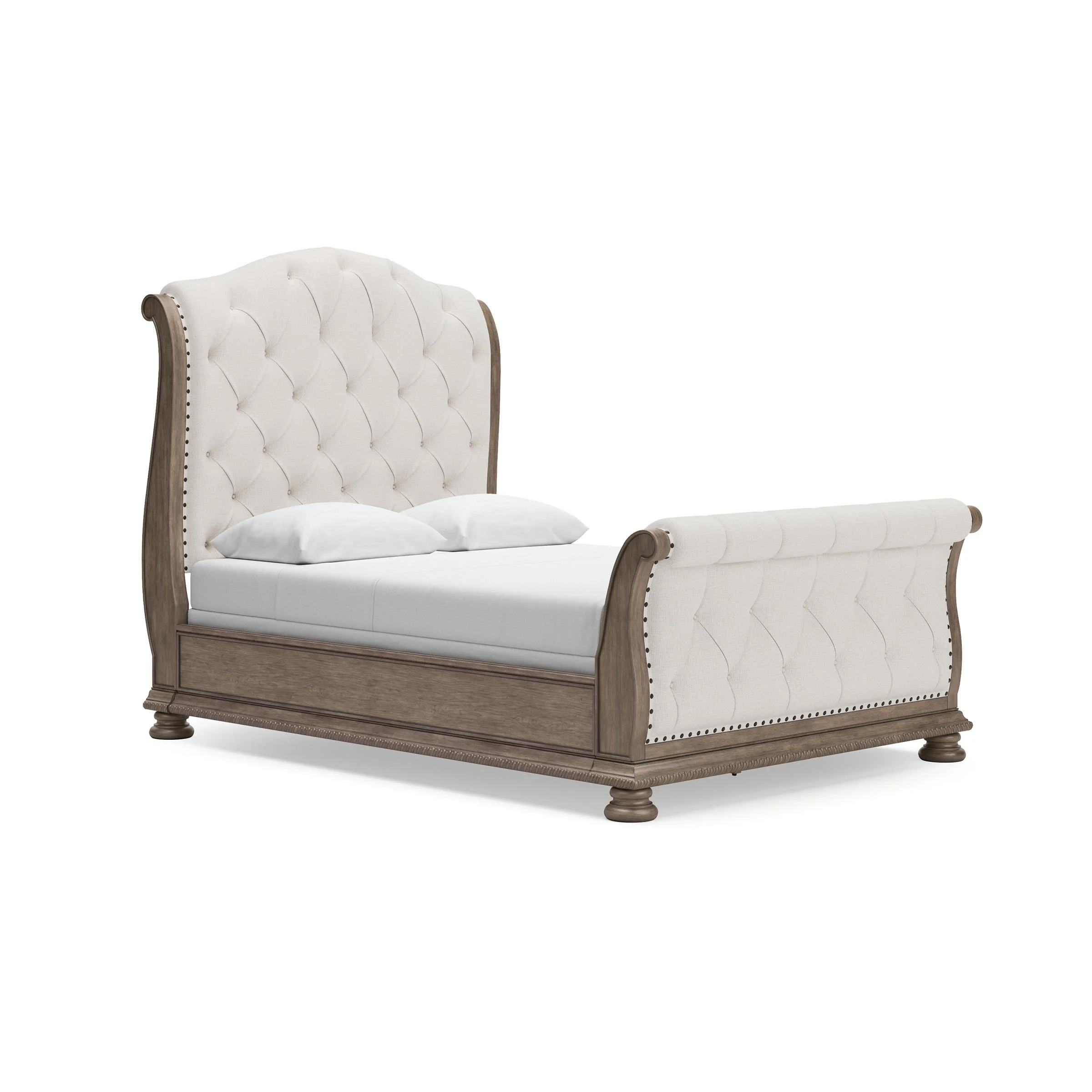 Signature Design by Ashley Ardenfield B944B2 Queen Upholstered Sleigh Bed - Image 1