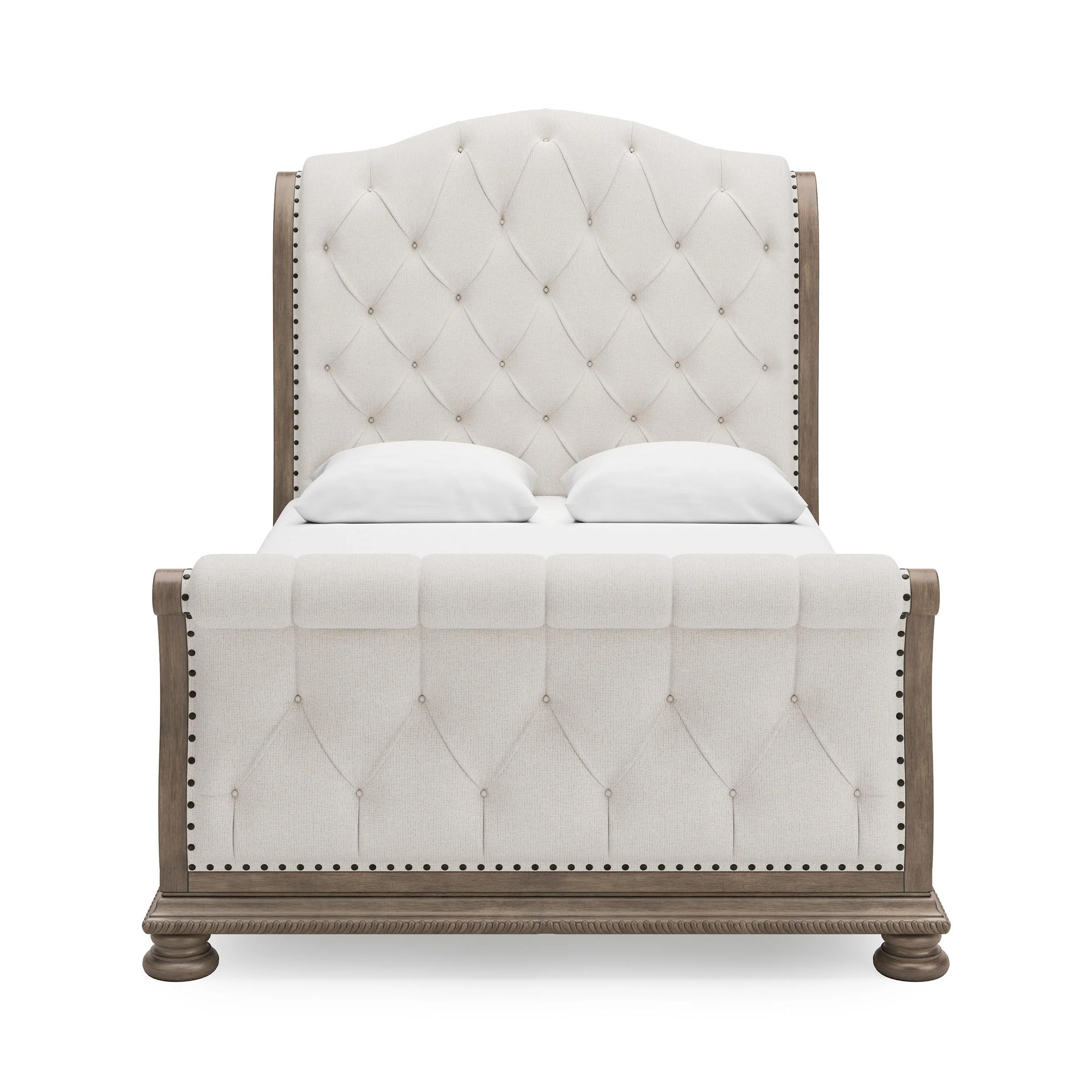 Signature Design by Ashley Ardenfield B944B2 Queen Upholstered Sleigh Bed - Image 2
