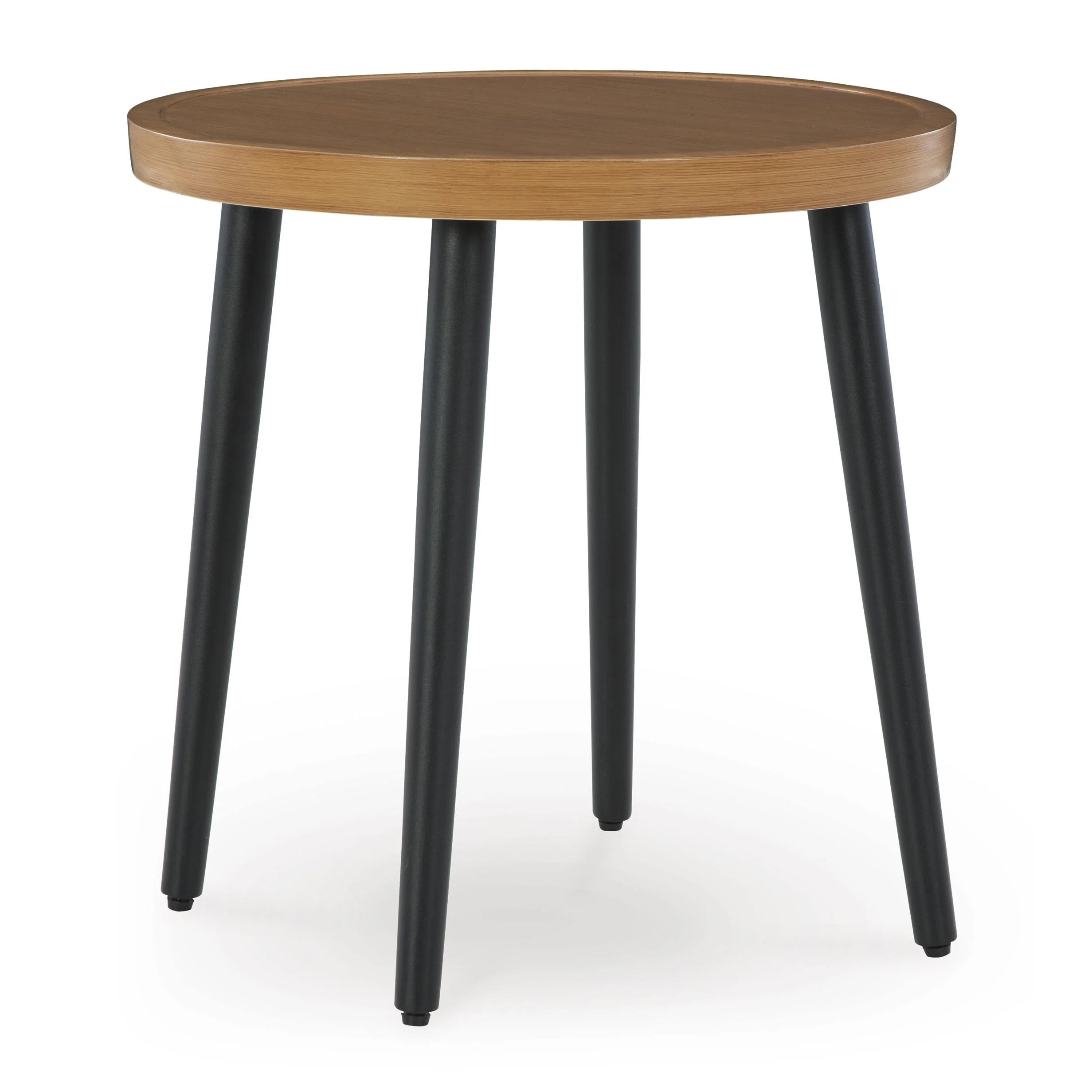 Signature Design by Ashley Horizon Hall P572-706 Round End Table - Image 1