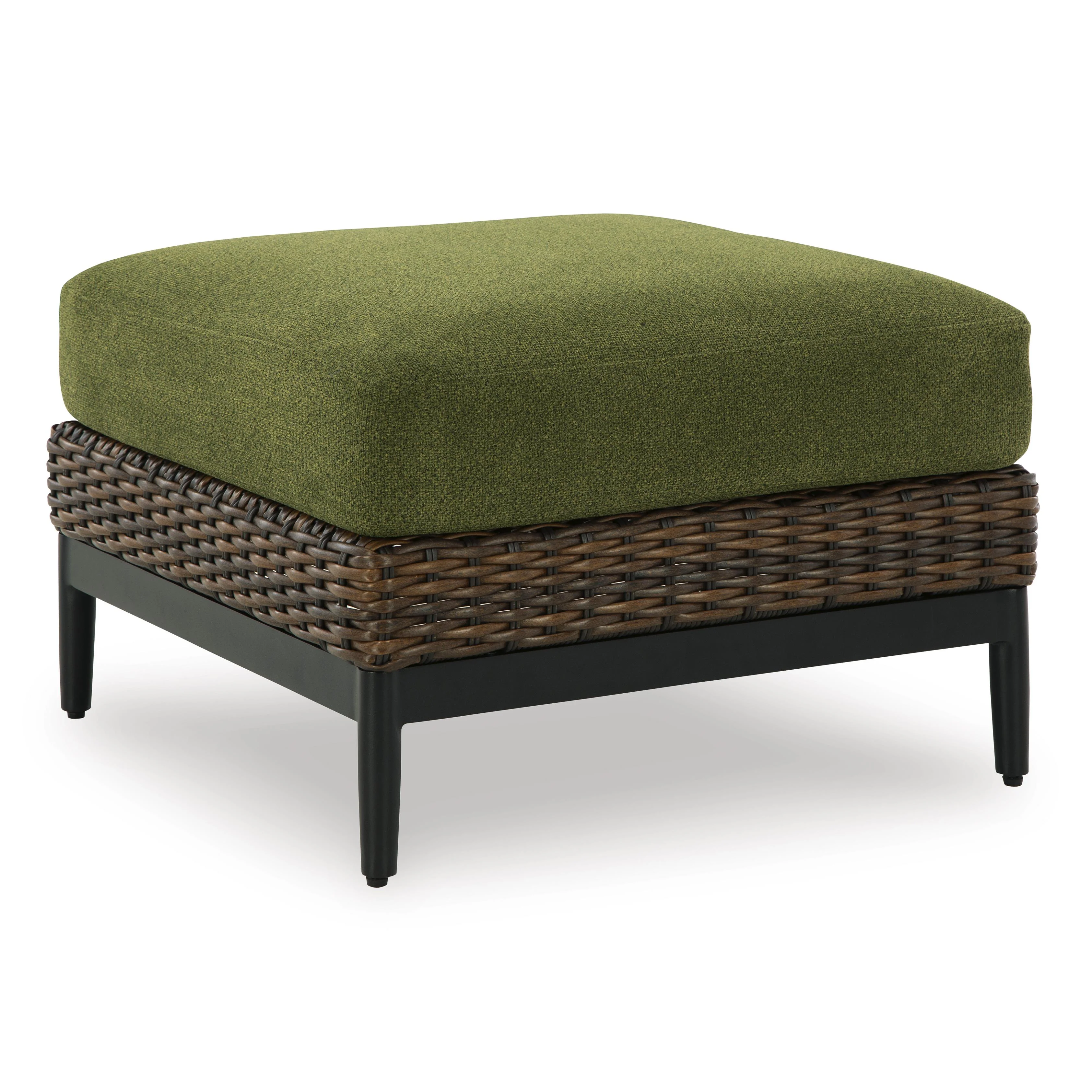 Signature Design by Ashley Horizon Hall P572-814 Ottoman with Cushion - Image 1