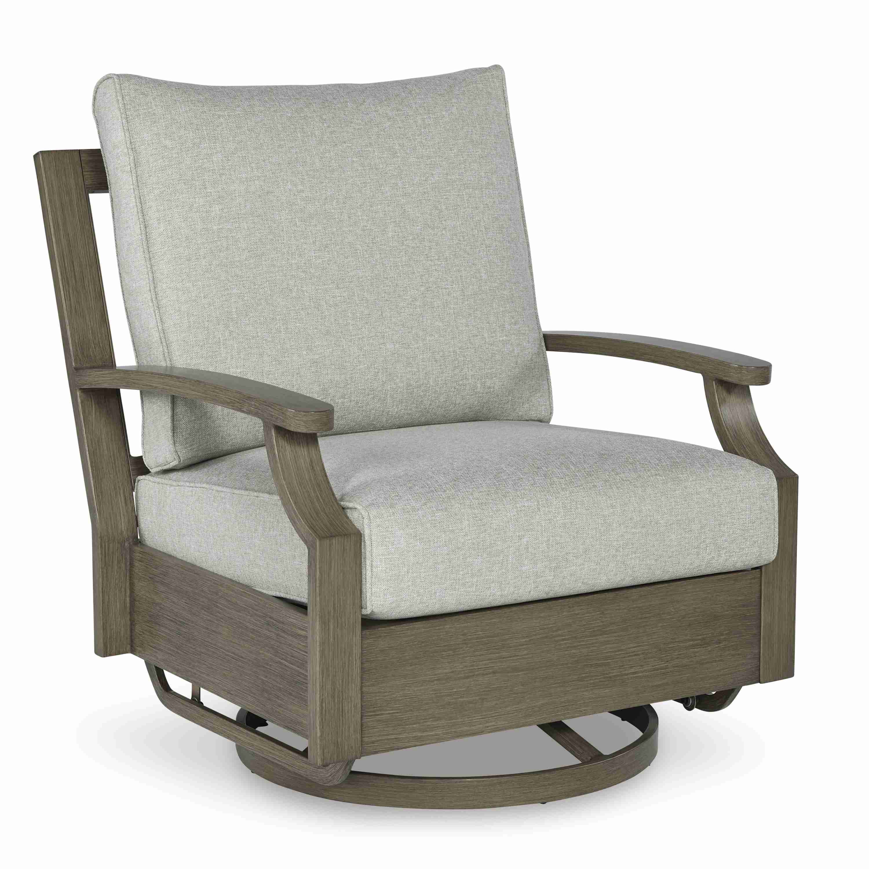 Signature Design by Ashley Rainier Ranch P701-821 Swivel Glider Chair with Cushion - Image 1