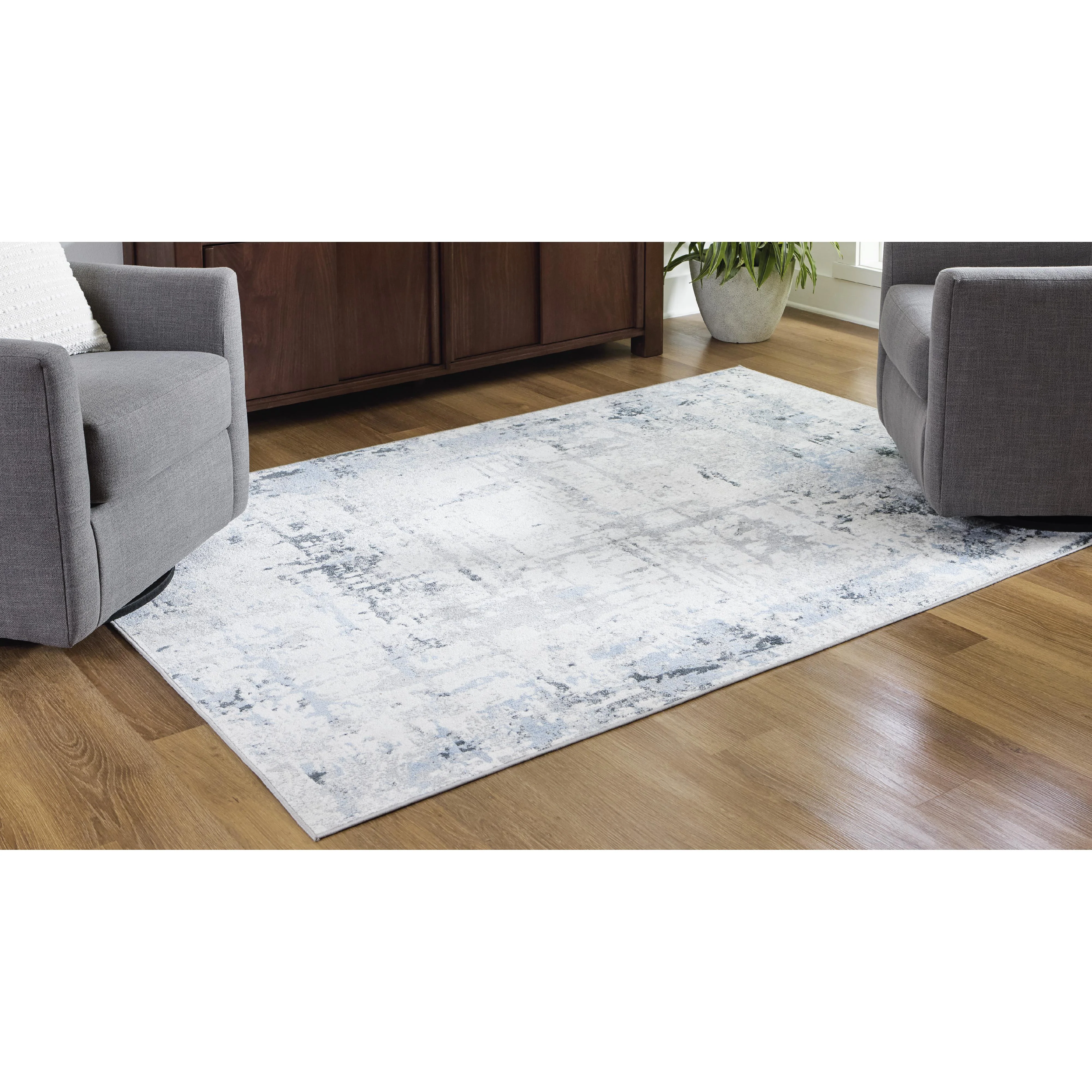 Signature Design by Ashley Emertonly R406982 Washable Medium Rug - Image 2