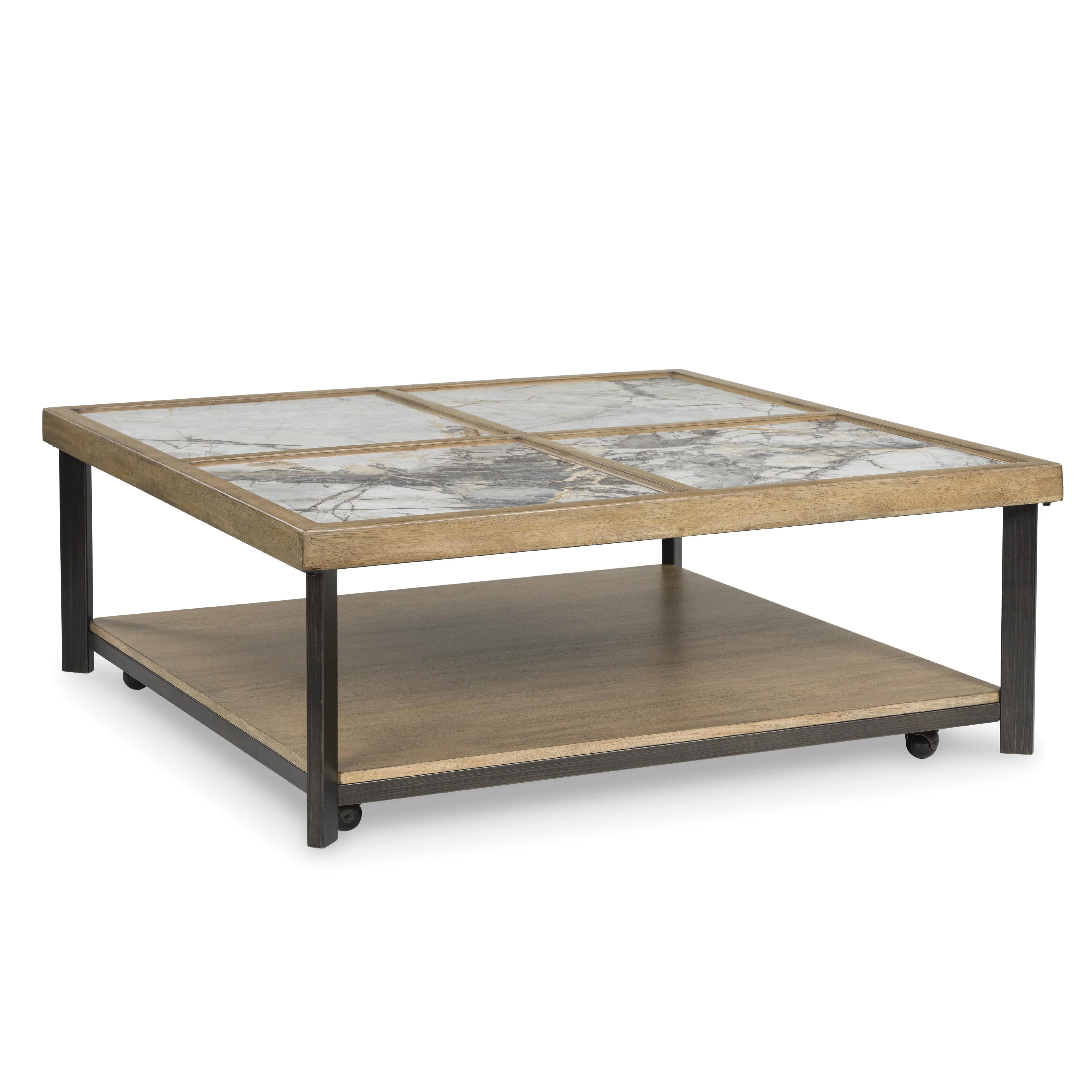Signature Design by Ashley Montia T632-8 Square Cocktail Table - Image 1