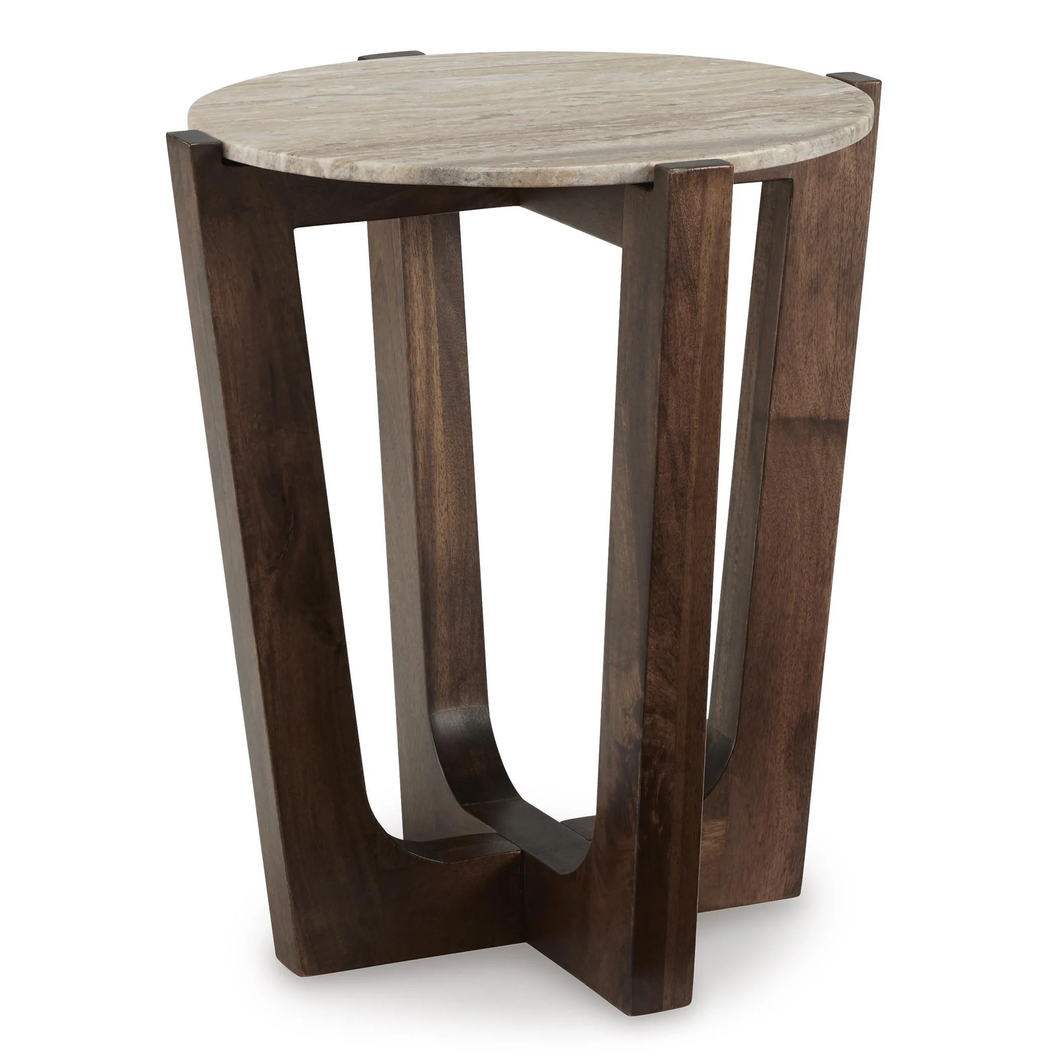 Signature Design by Ashley Tanidore T667-6 Round End Table - Image 1