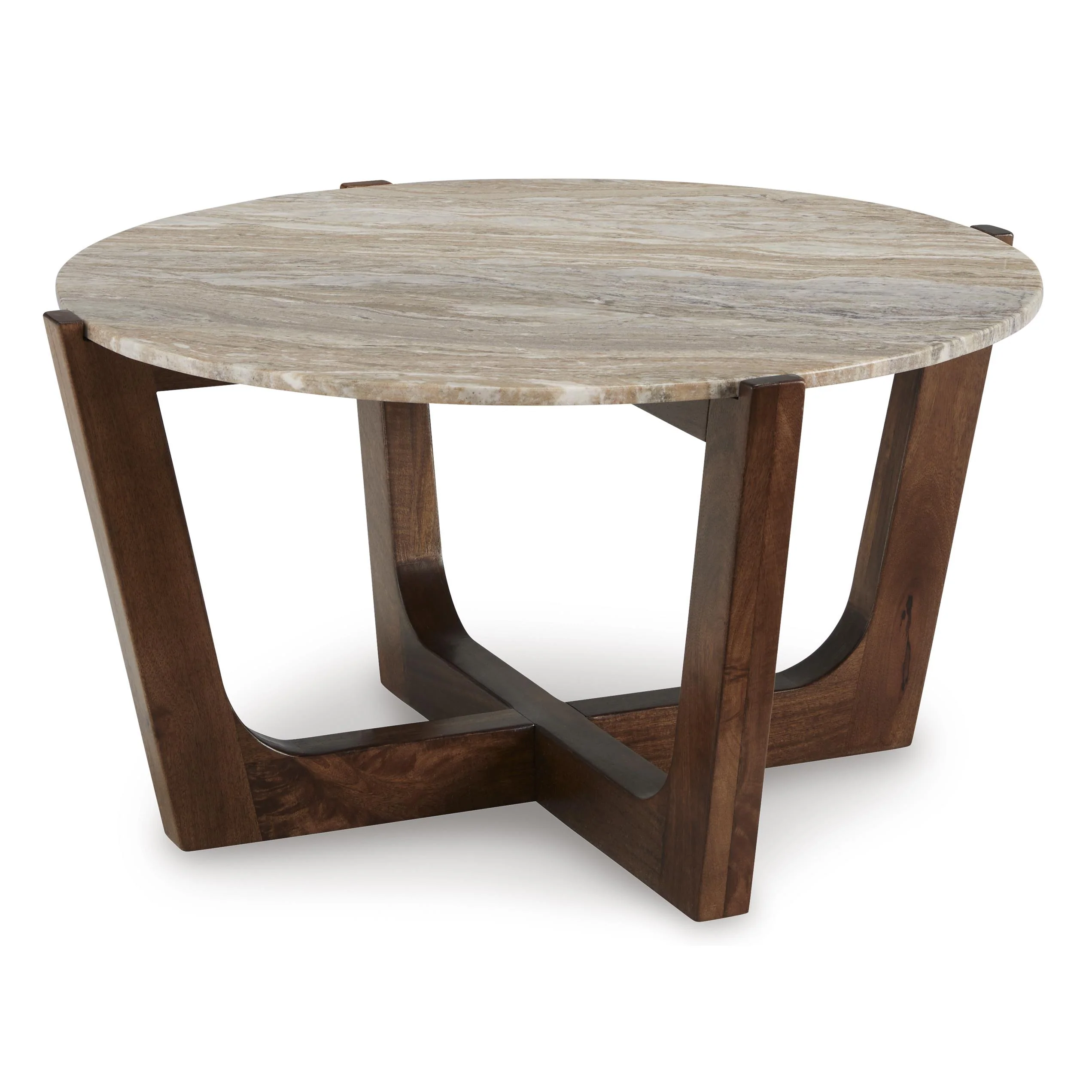 Signature Design by Ashley Tanidore T667-8 Round Cocktail Table - Image 1