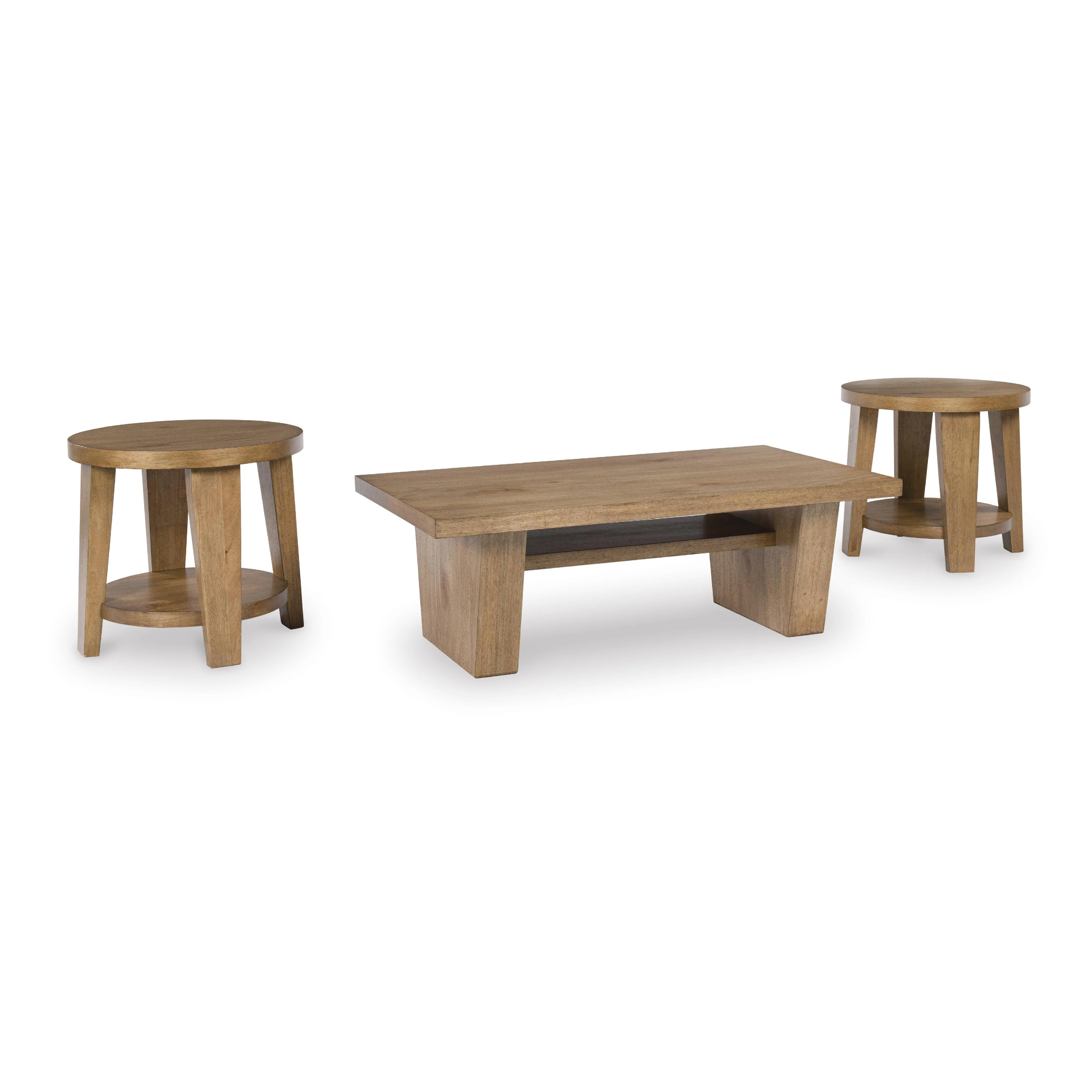 Signature Design by Ashley Kristiland T674T1 Coffee Table and 2 End Tables - Image 1