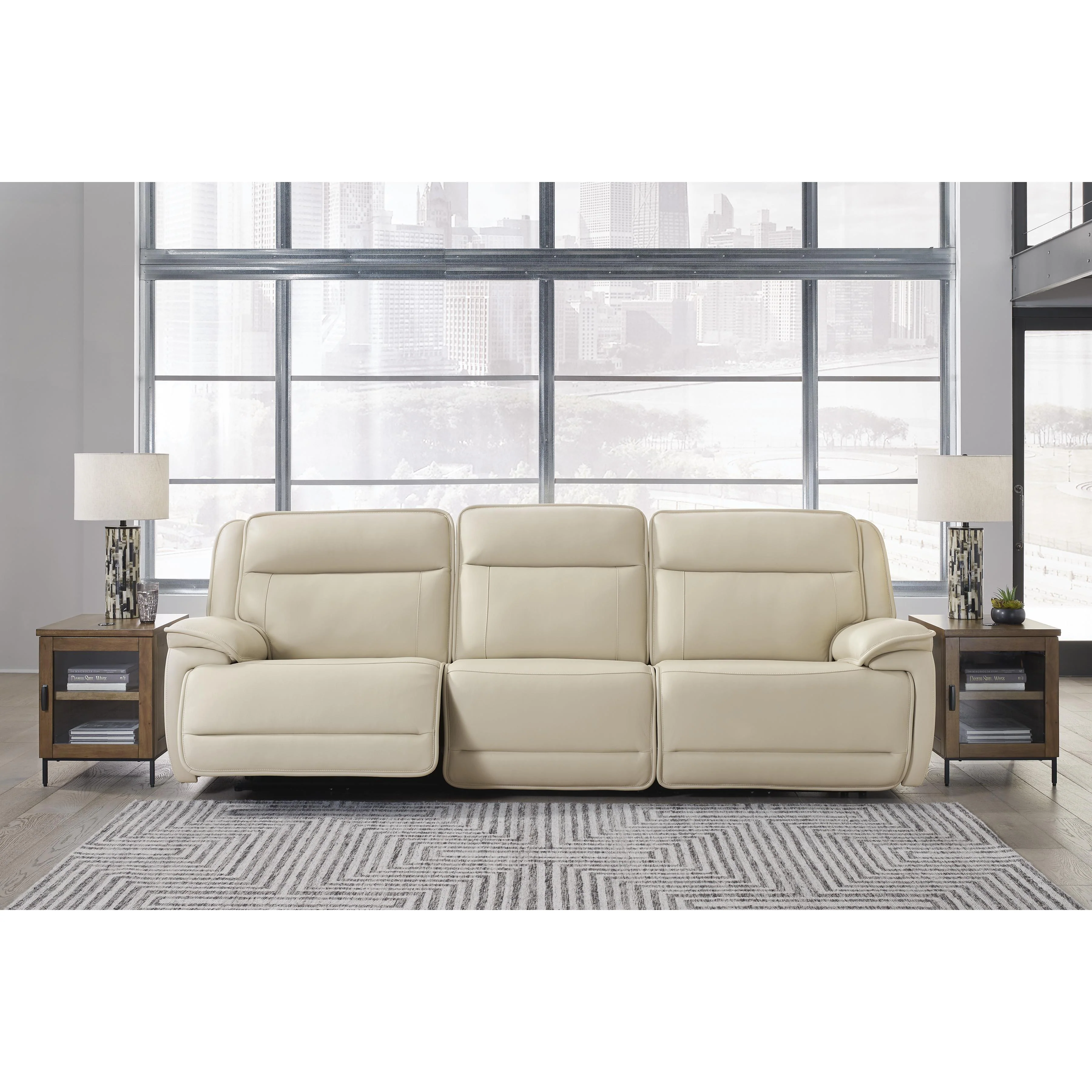 Signature Design by Ashley Double Deal U13001S5 3 pc Power Reclining Sofa Sectional - Image 2