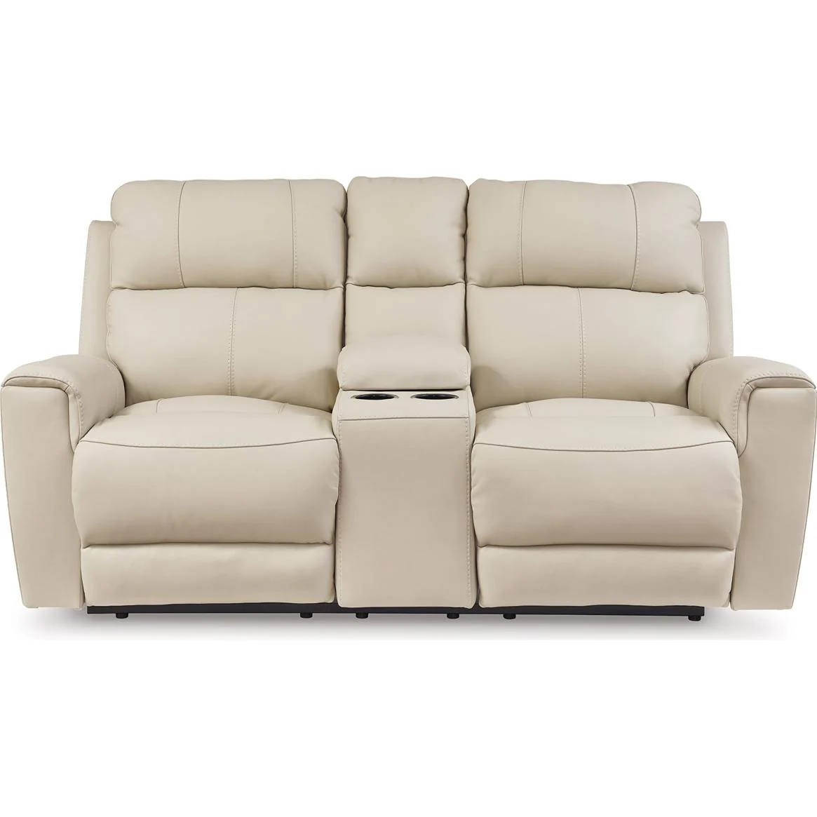 Signature Design by Ashley Dahlmoore U1320096 Double Reclining Power Loveseat with Console - Image 3
