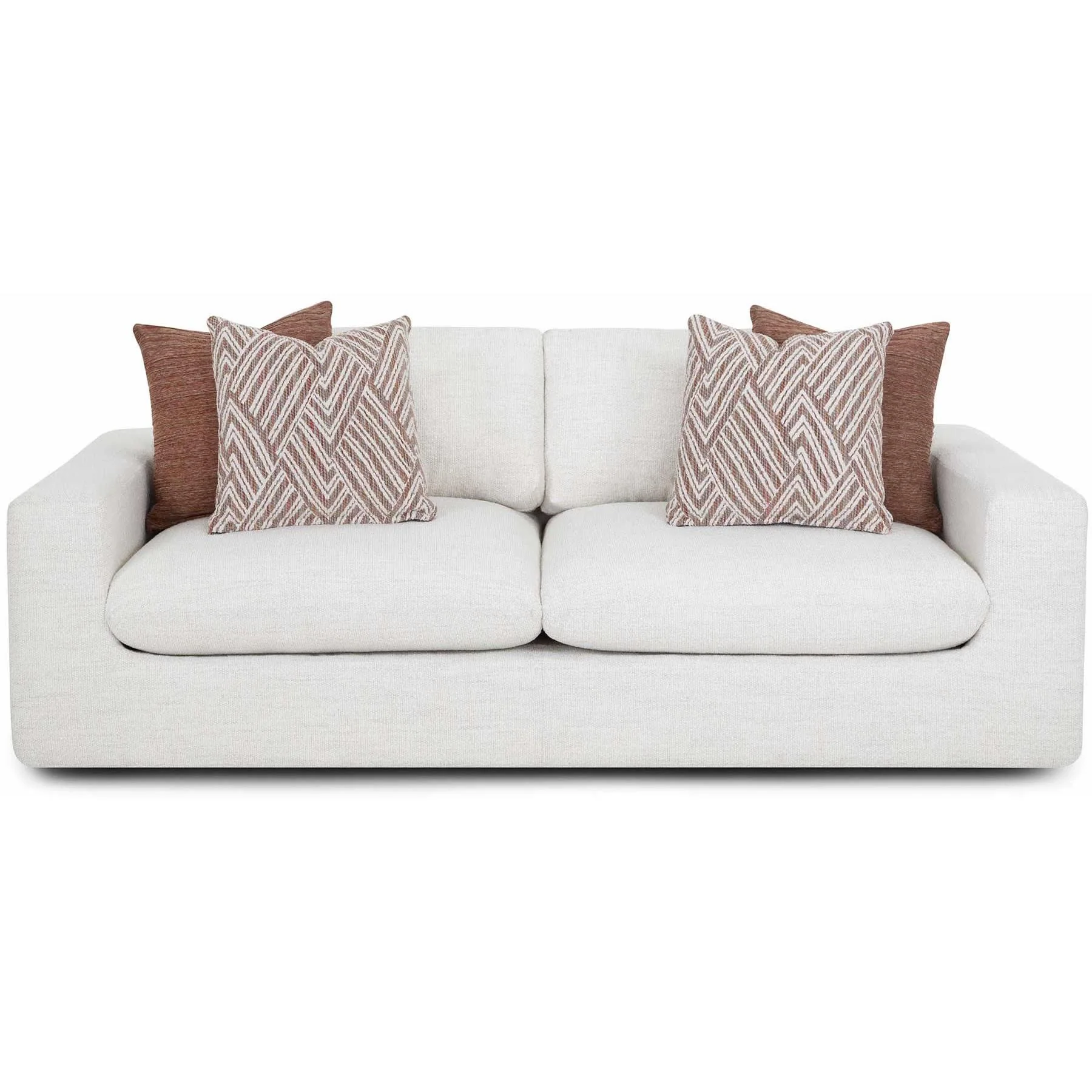 Franklin Santina Stationary Fabric Sofa 97240 3084-08 - Image 2