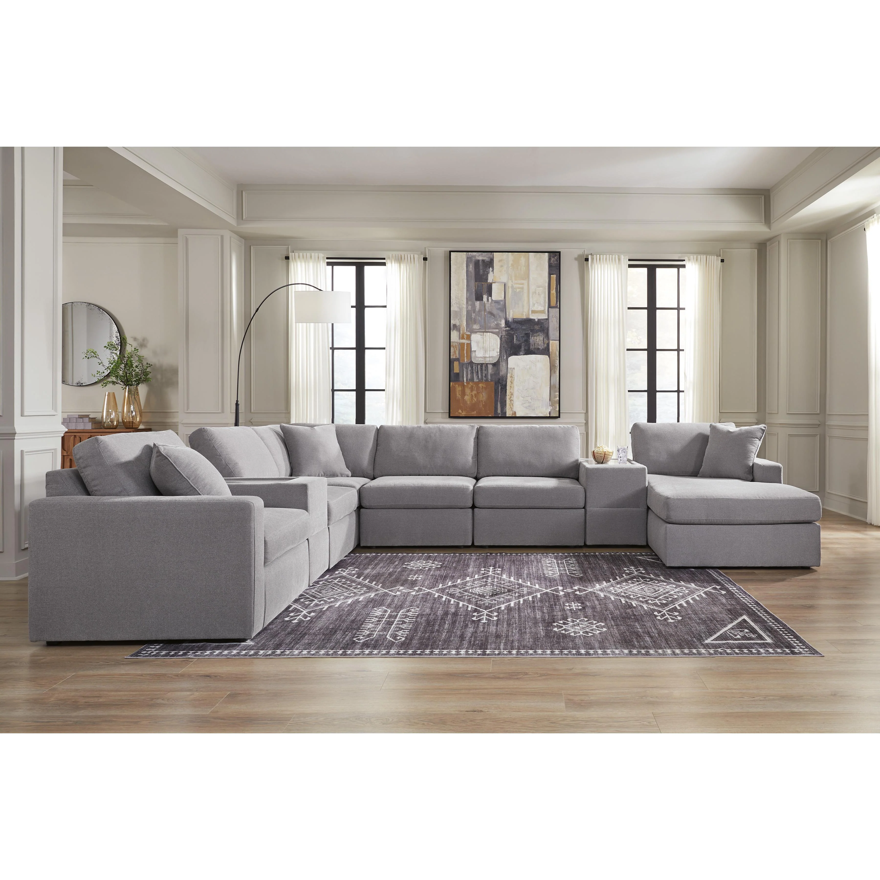 Signature Design by Ashley Modmax 92104S42 8 pc Sectional with Chaise - Image 2