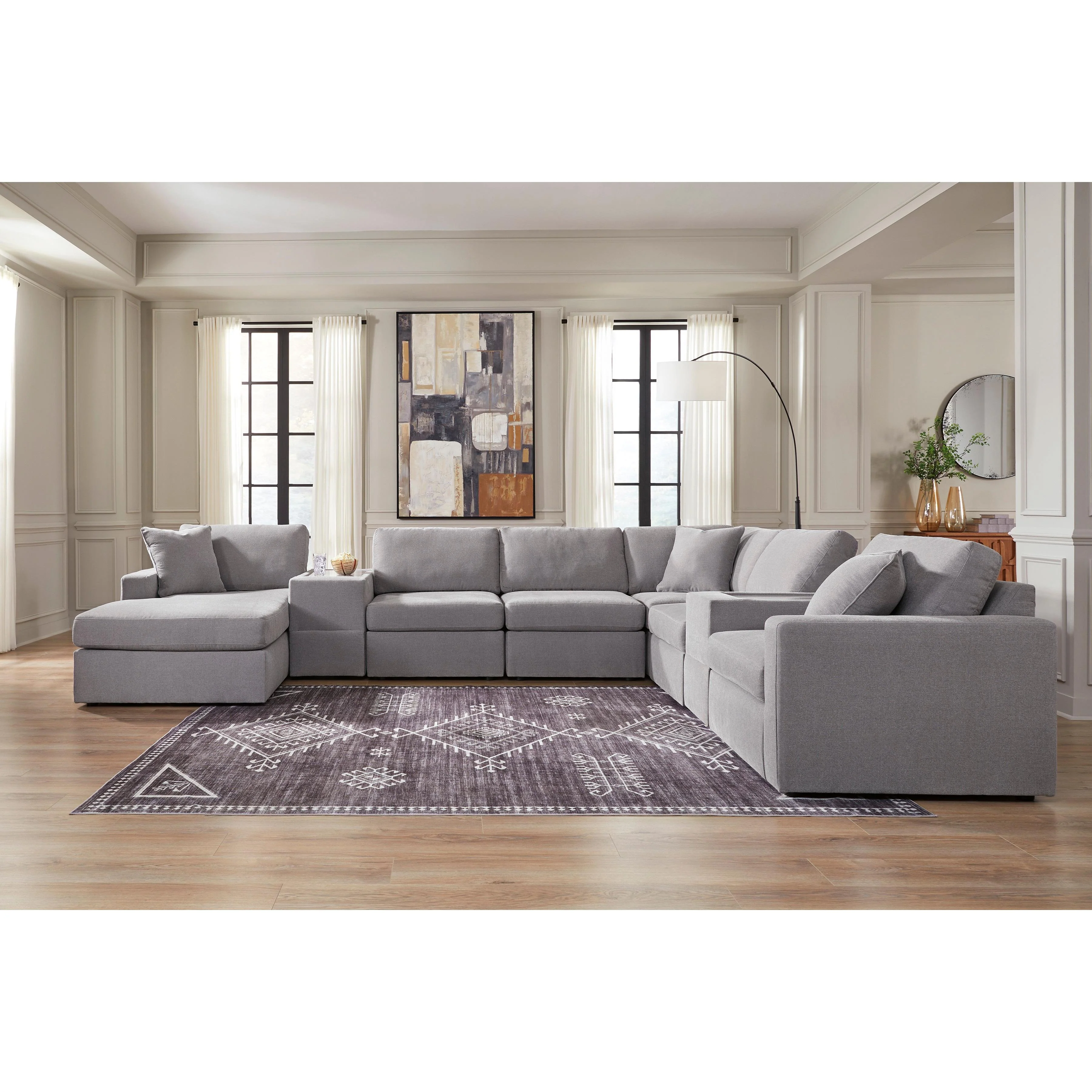 Signature Design by Ashley Modmax 92104S43 8 pc Sectional with Chaise - Image 2