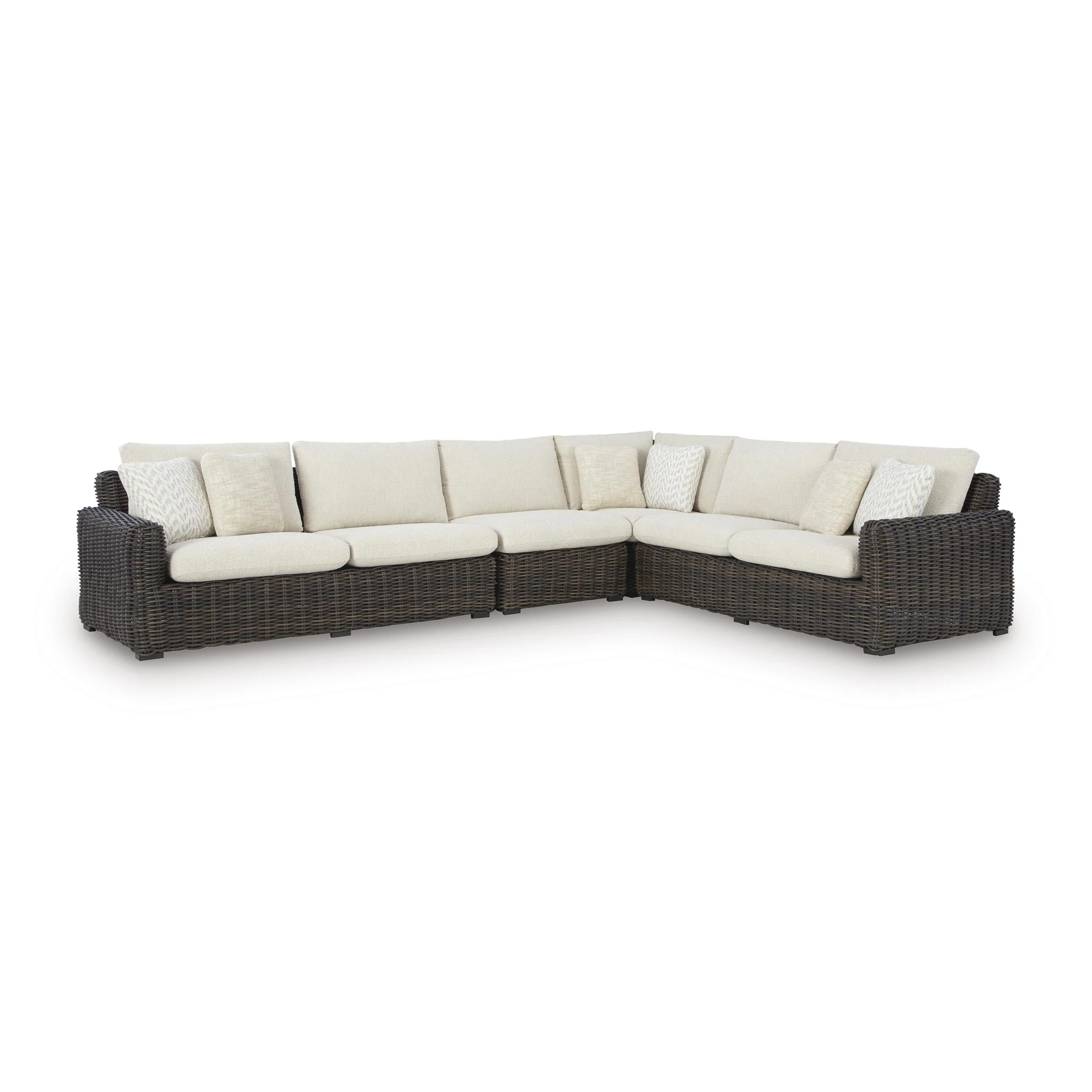 Signature Design by Ashley Kimora P711P2 4 pc Outdoor Sectional - Image 1