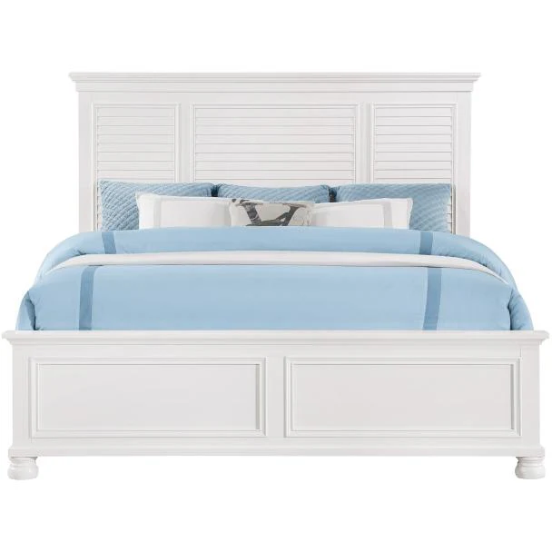 Homelegance St. Simon 1714NWK-1EK* King Panel Bed - Image 1
