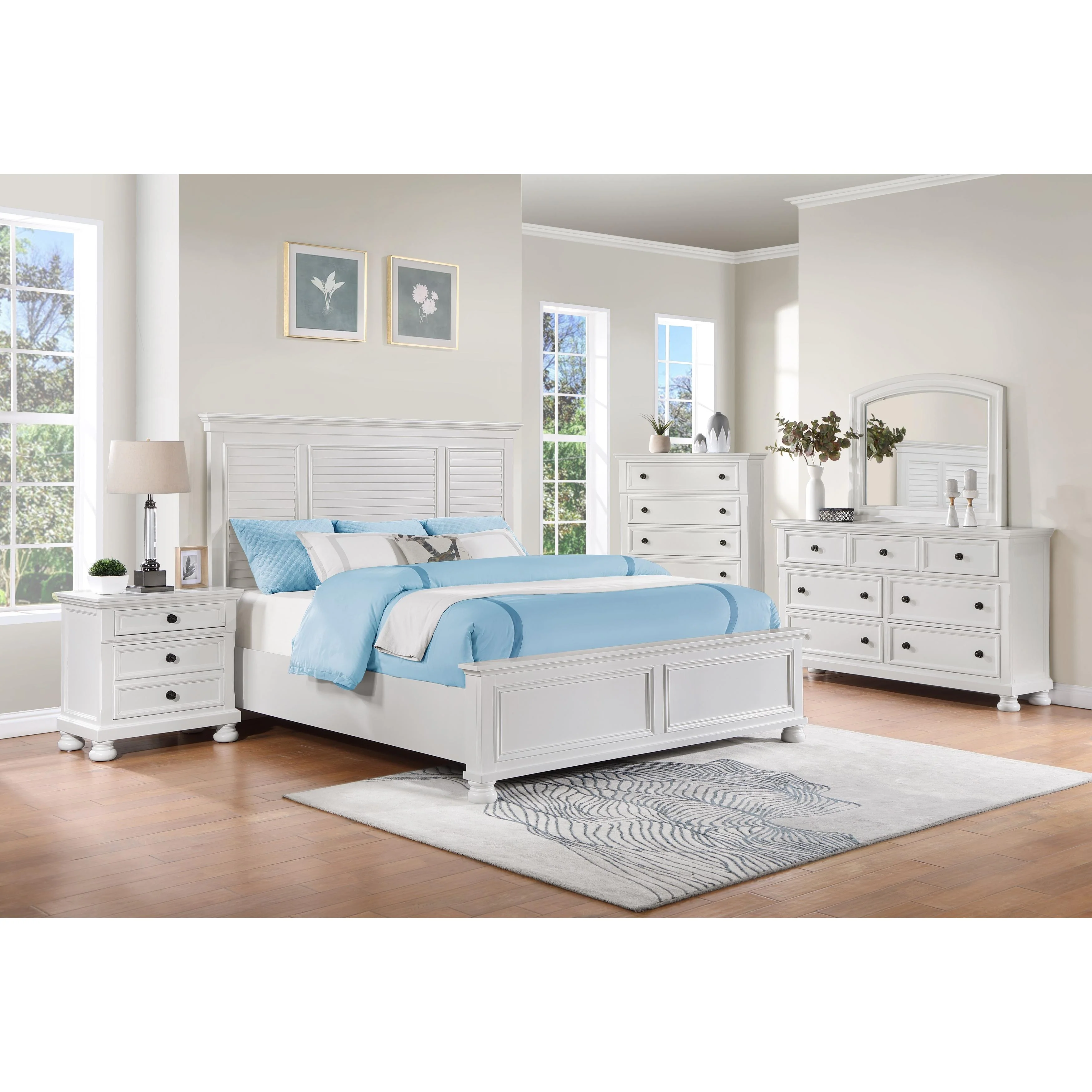 Homelegance St. Simon 1714NWF-1* Full Panel Bed - Image 2
