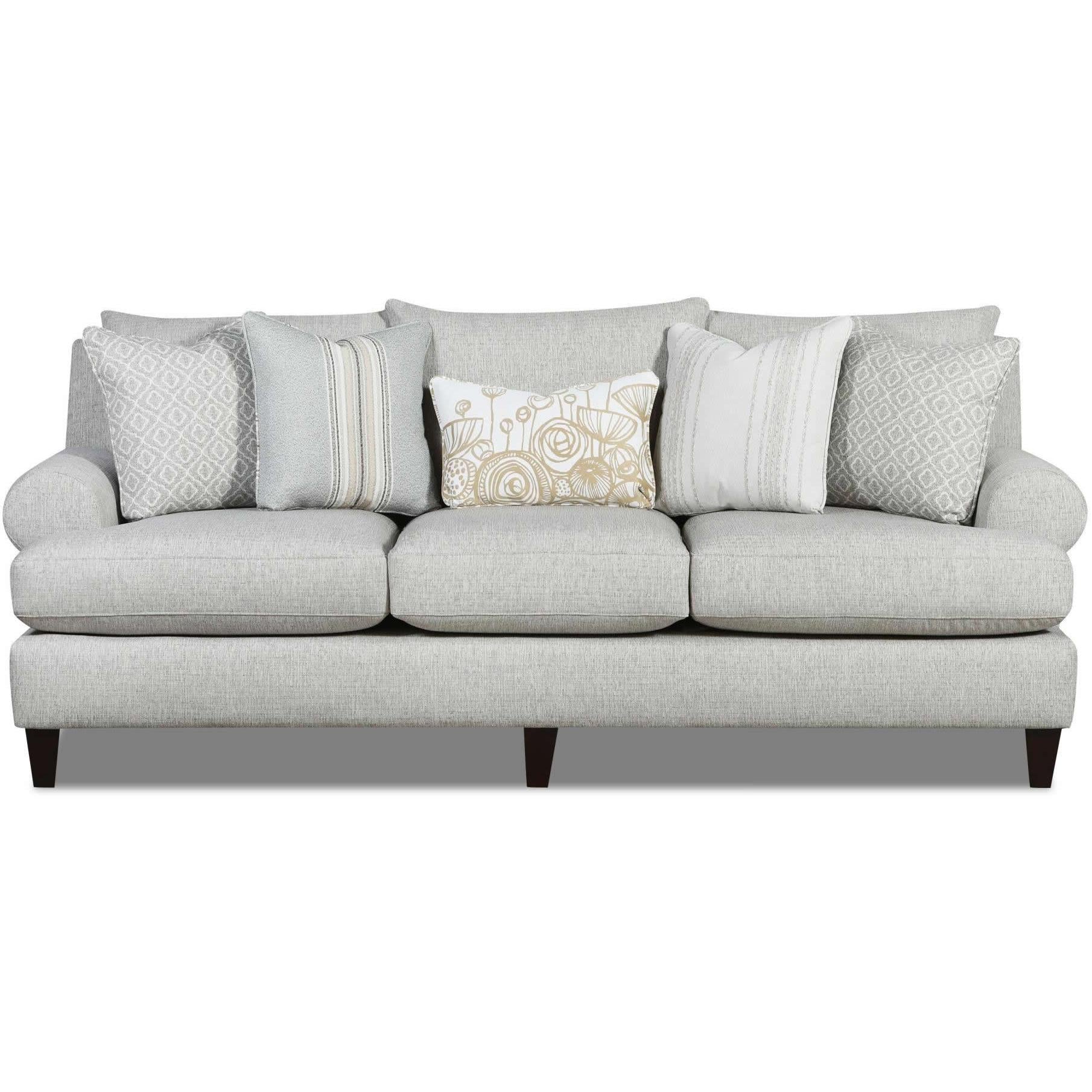 Fusion Furniture Stationary Fabric Sofa 7005-00KP LIMELIGHT MINERAL - Image 1