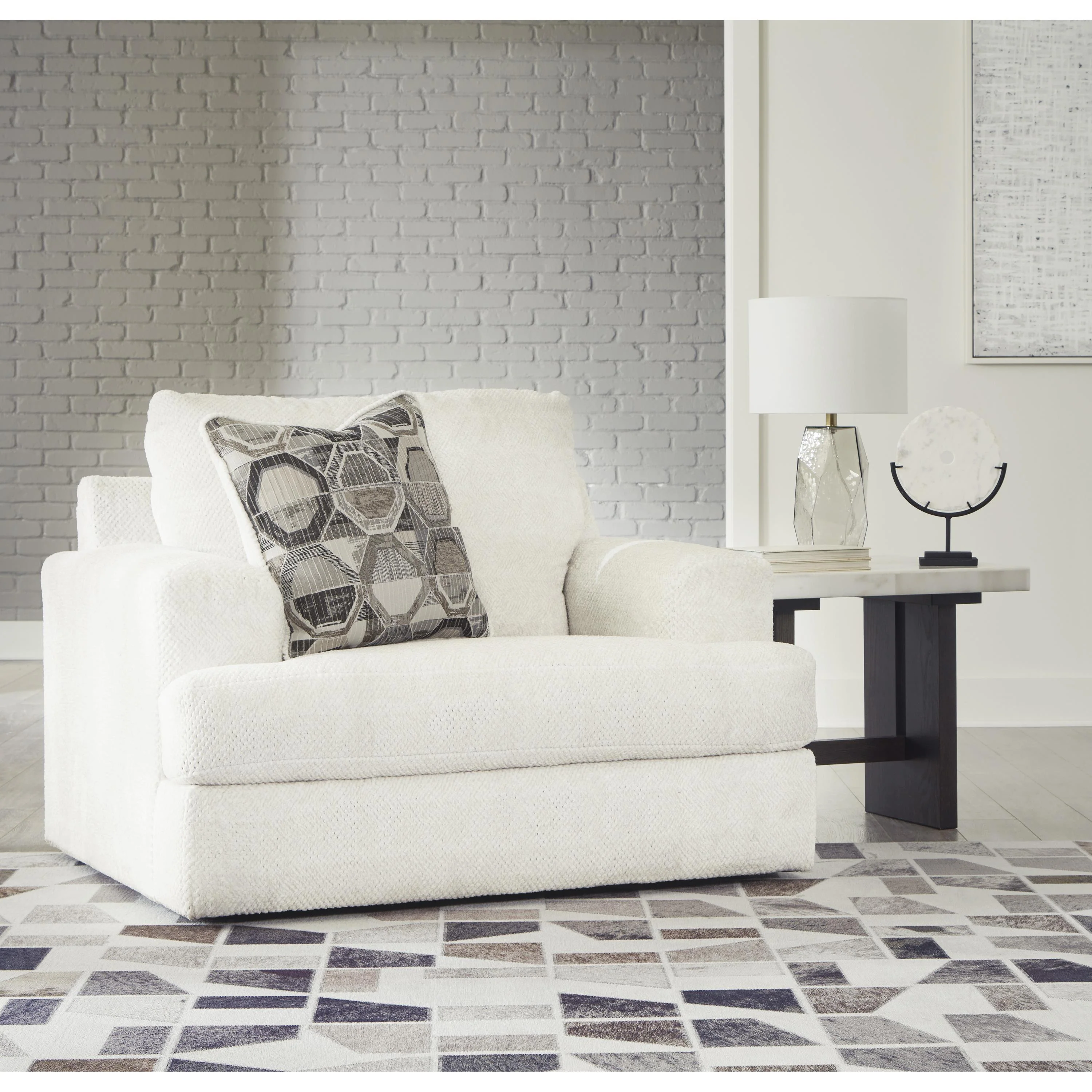 Signature Design by Ashley Karinne 31403U3 Oversized Chair and Ottoman - Image 2
