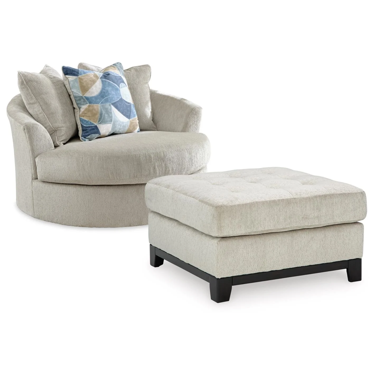Benchcraft Maxon Place 33004U1 Oversized Chair and Ottoman - Image 1