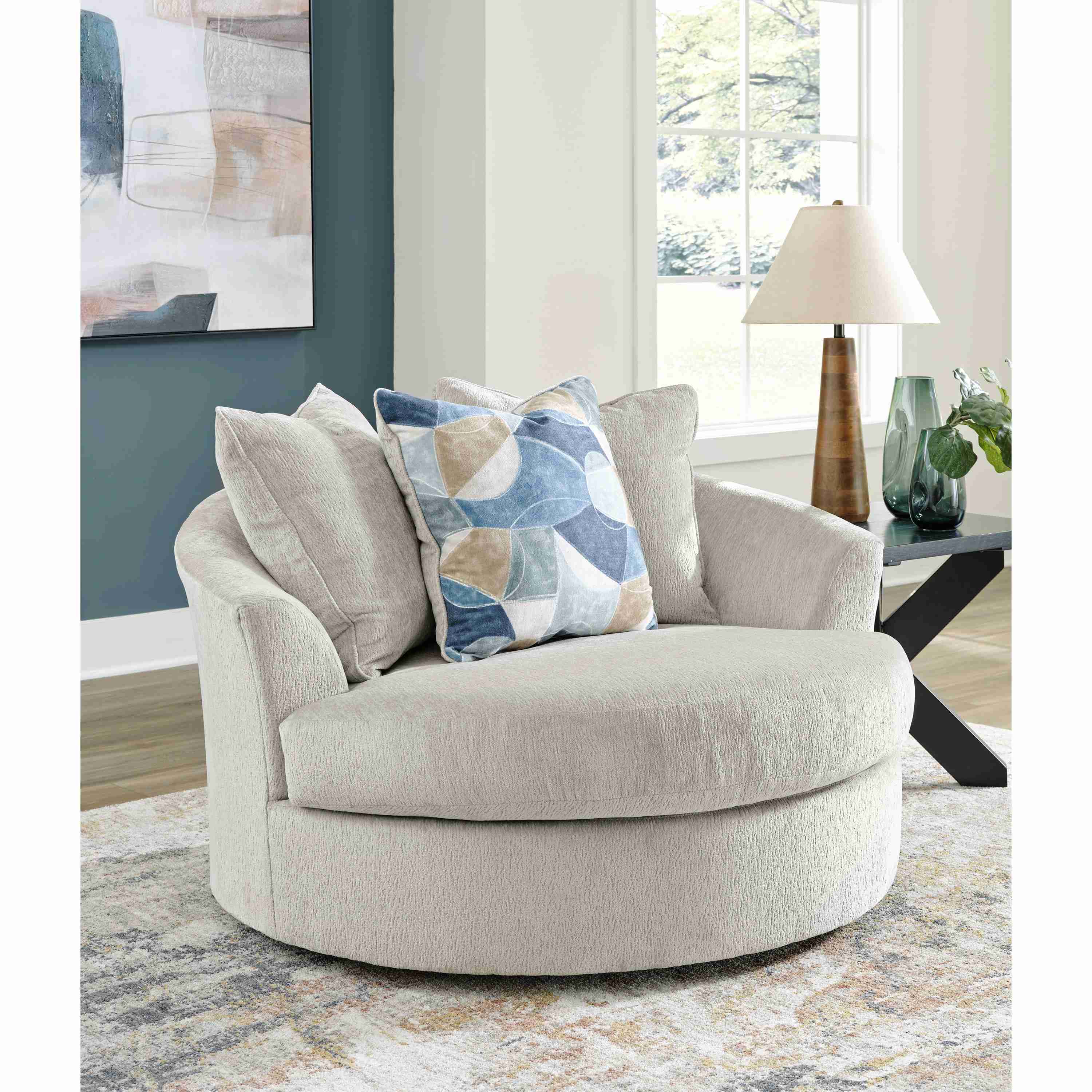 Benchcraft Maxon Place 33004U1 Oversized Chair and Ottoman - Image 2