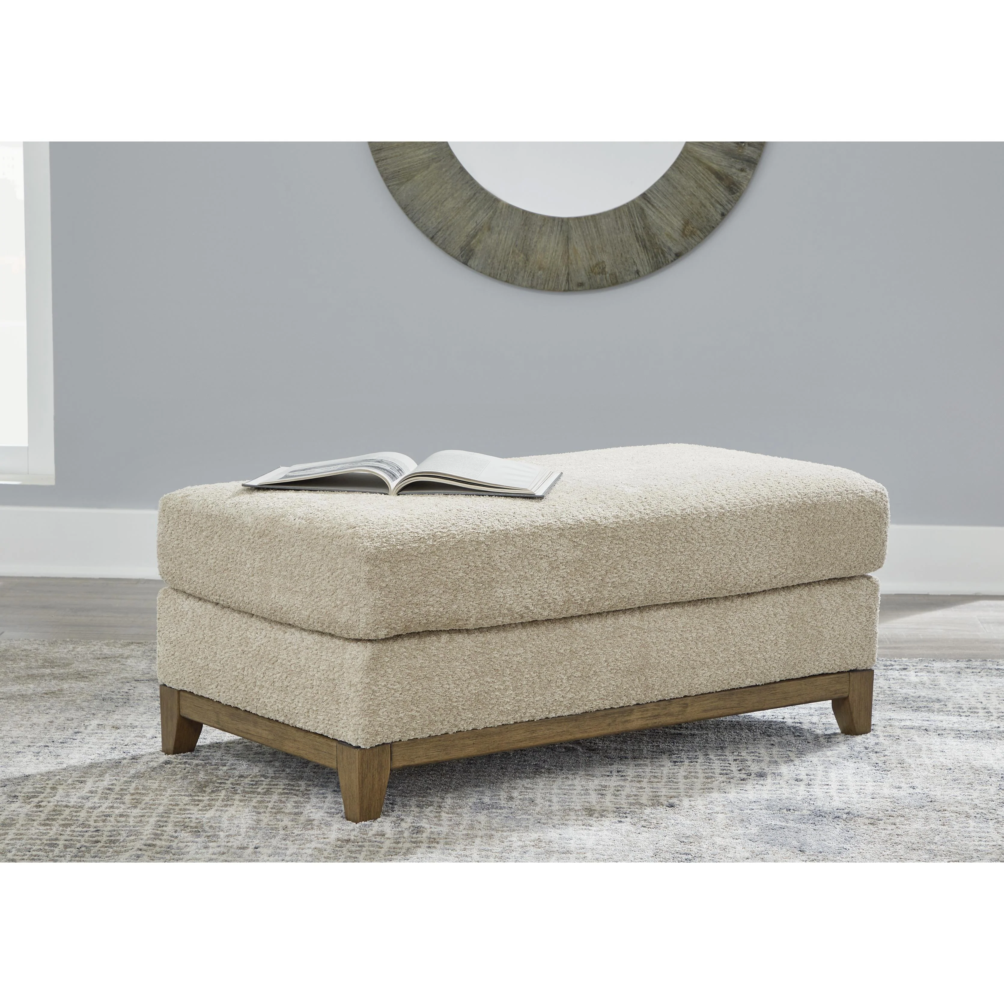 Signature Design by Ashley Parklynn 48902U2 Oversized Chair and Ottoman - Image 3