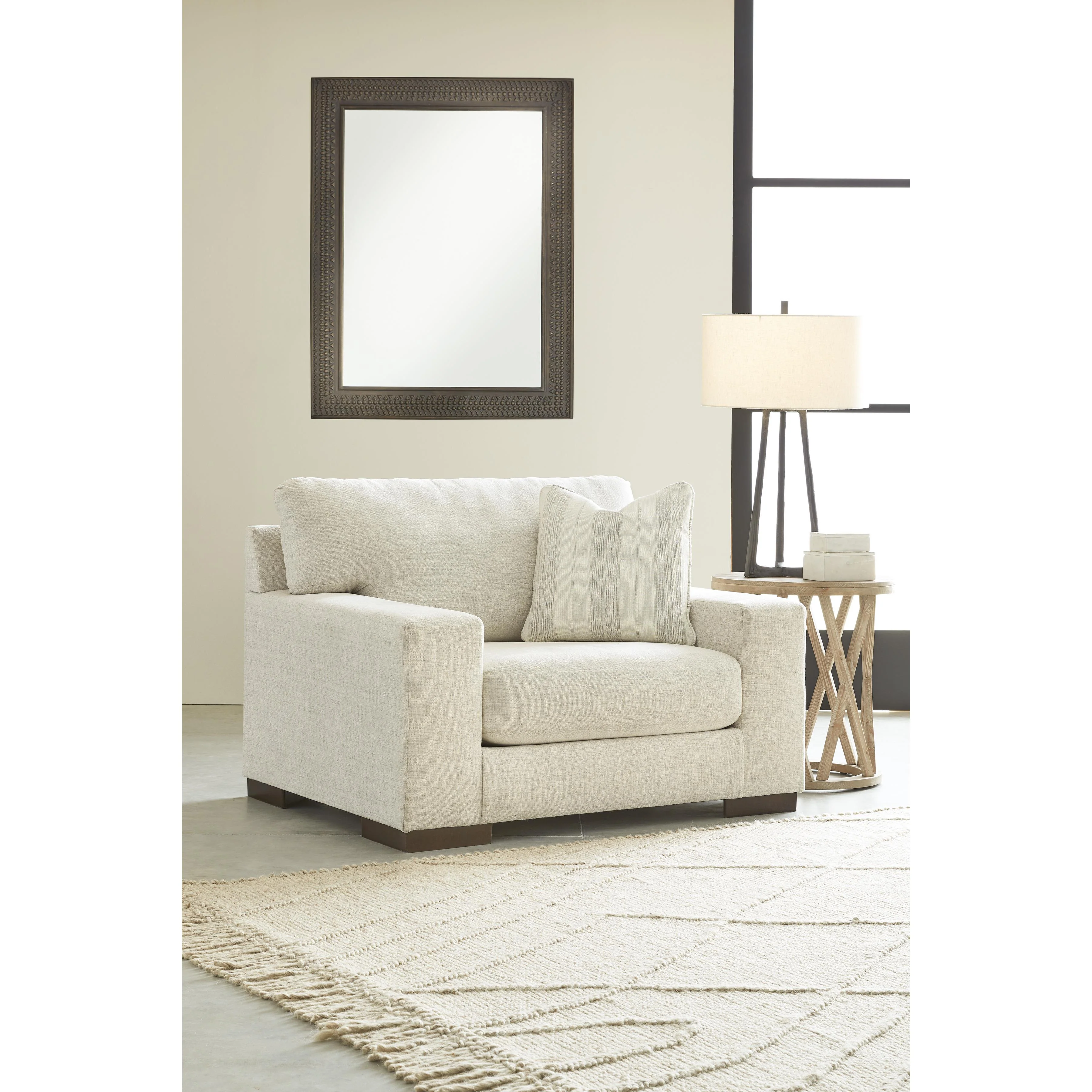 Signature Design by Ashley Maggie 52003U6 Oversized Chair and Ottoman - Image 2