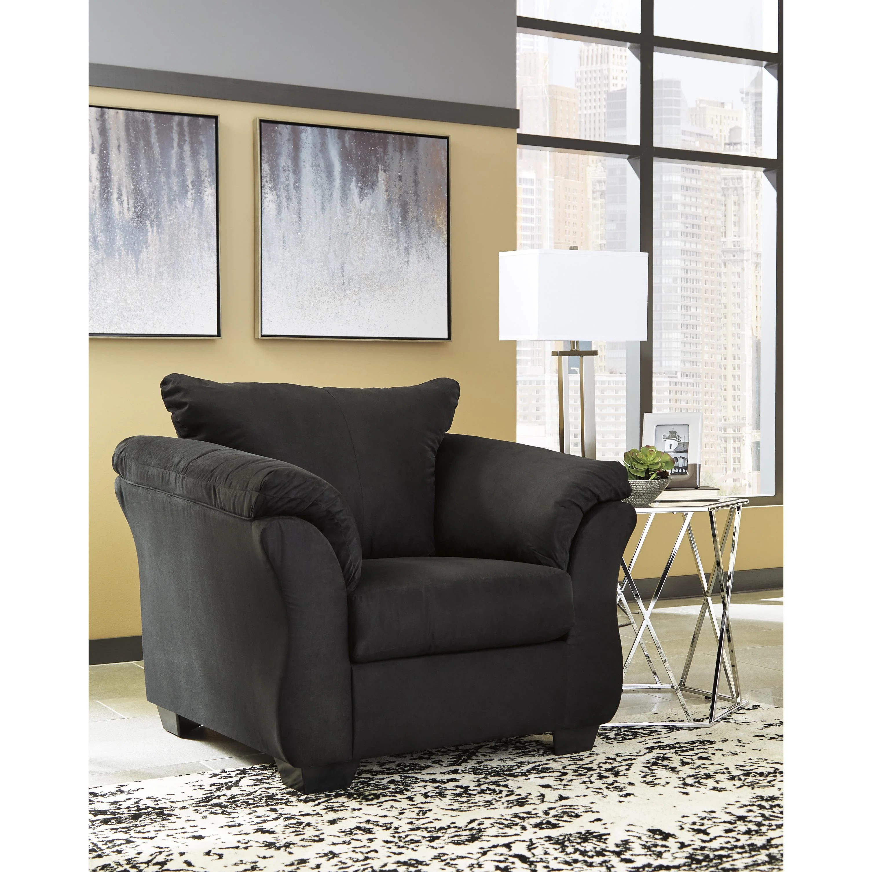 Signature Design by Ashley Darcy 75008U3 Chair and Ottoman - Image 2