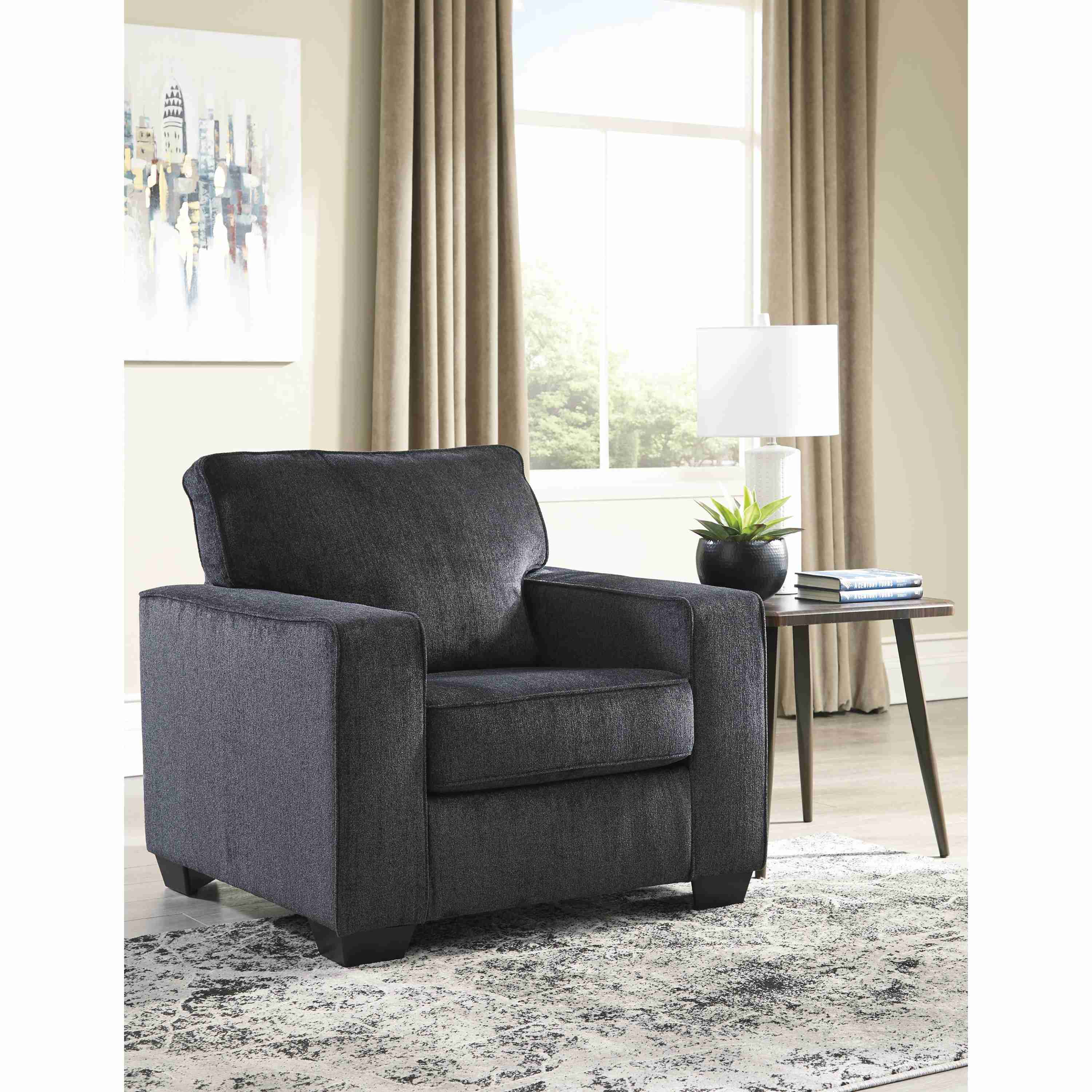 Signature Design by Ashley Altari 87213U2 Chair and Ottoman - Image 2