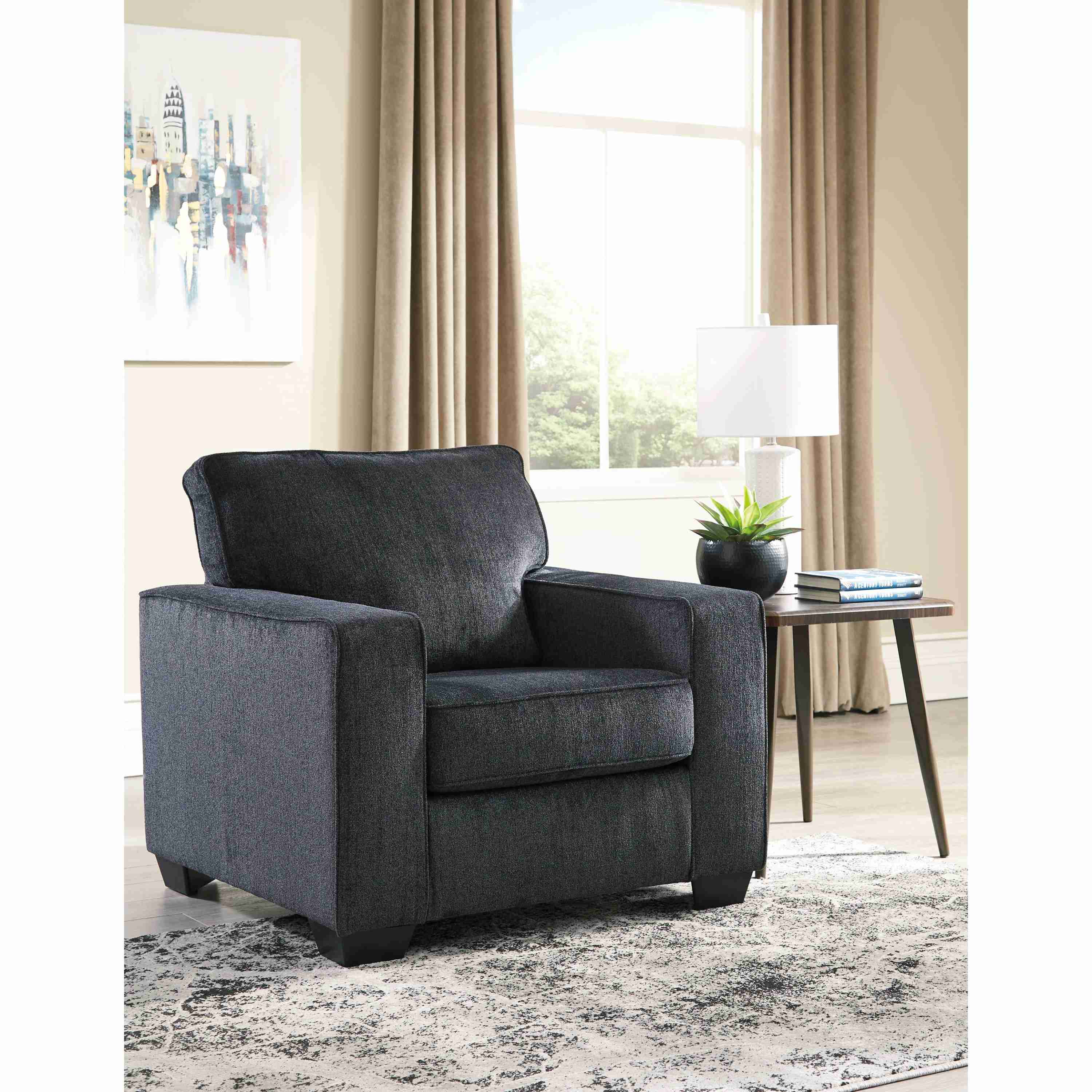 Signature Design by Ashley Altari 87213U6 Chair and Ottoman - Image 2