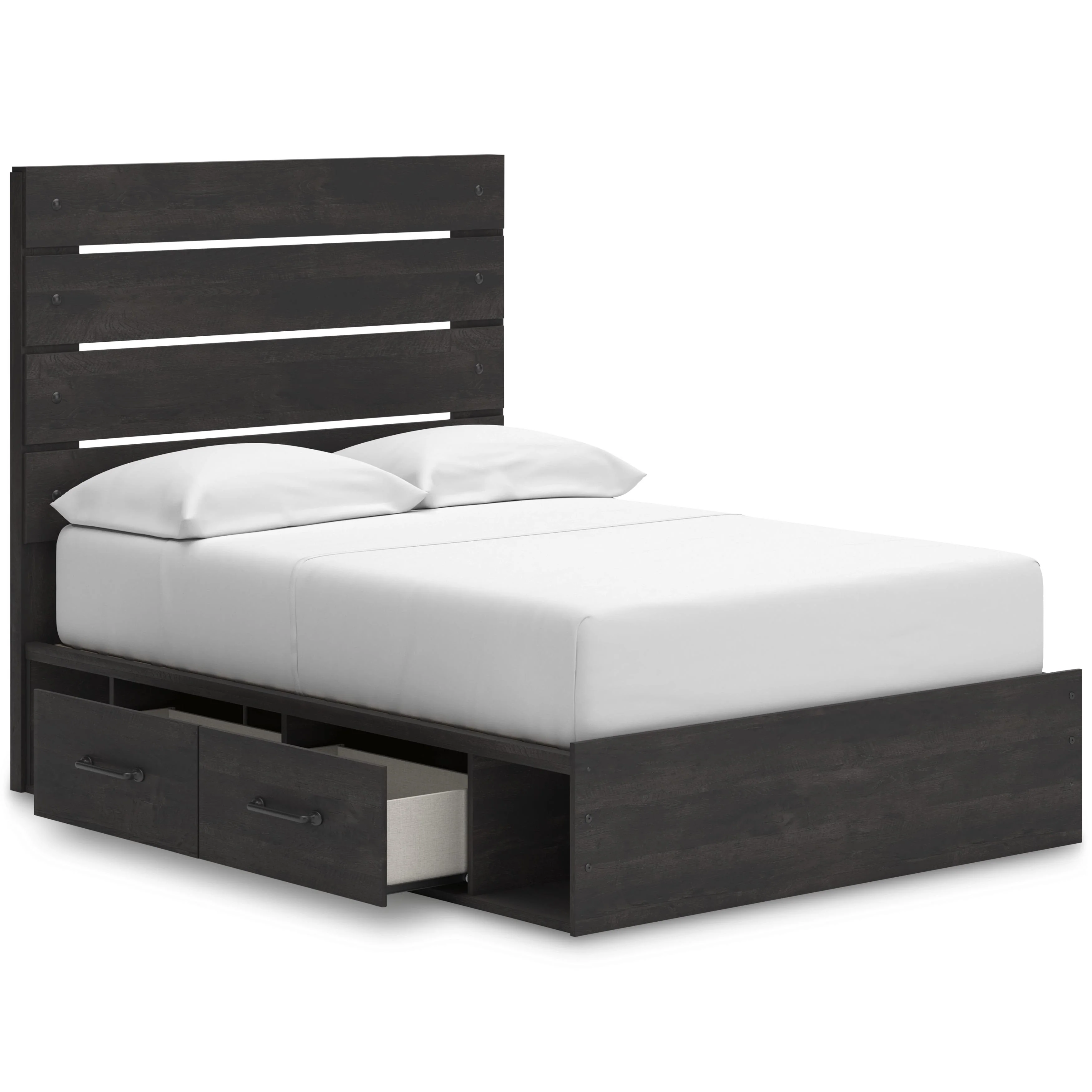 Signature Design by Ashley Hollivern PCB2108B16 Full Panel Bed with Storage - Image 2